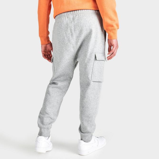 White nike cargo online joggers