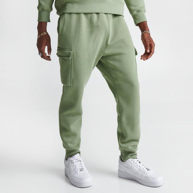 Nike Sportswear Men's Club Fleece Cargo Pants / Tracksuit Pants -  Navy/White