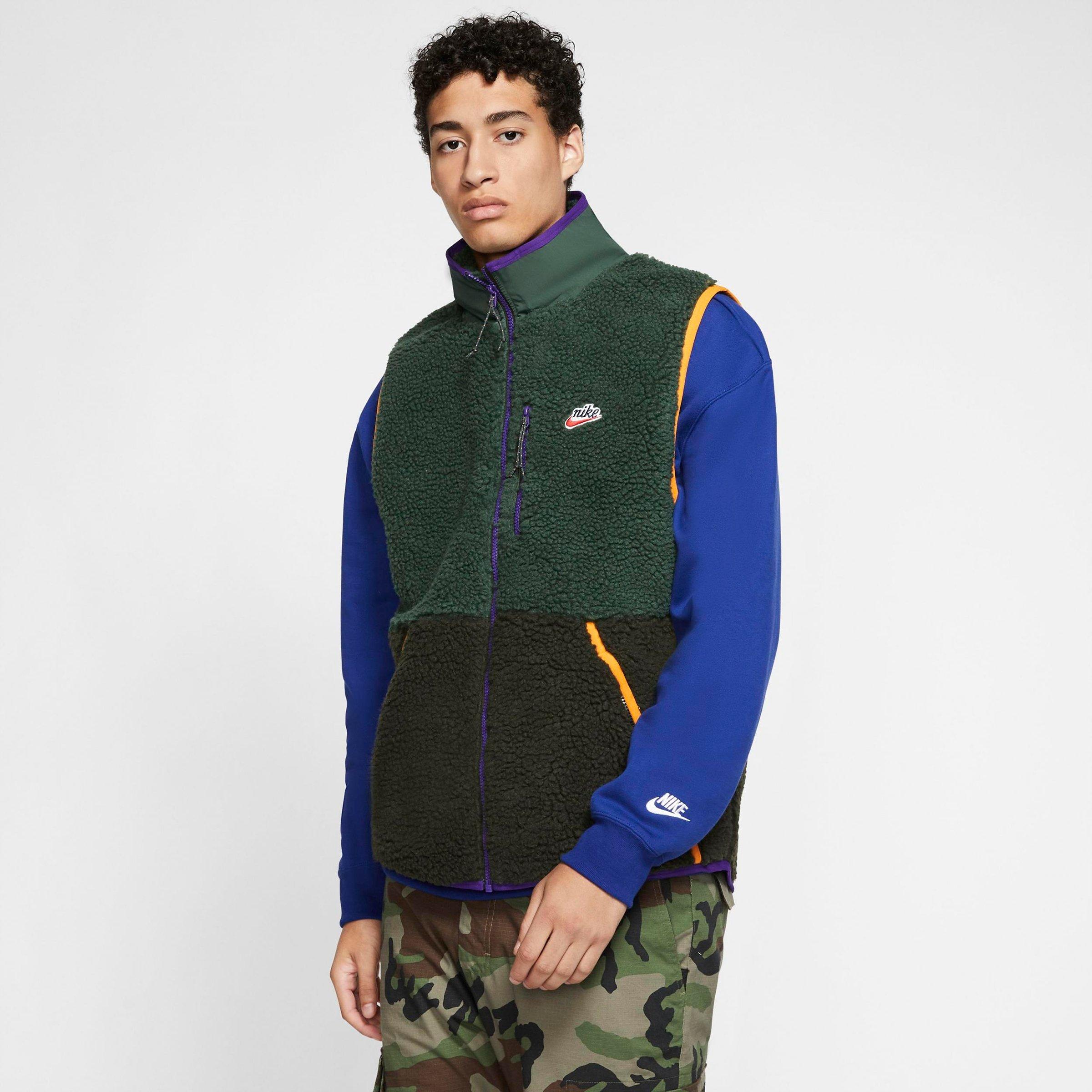 nike sherpa vest