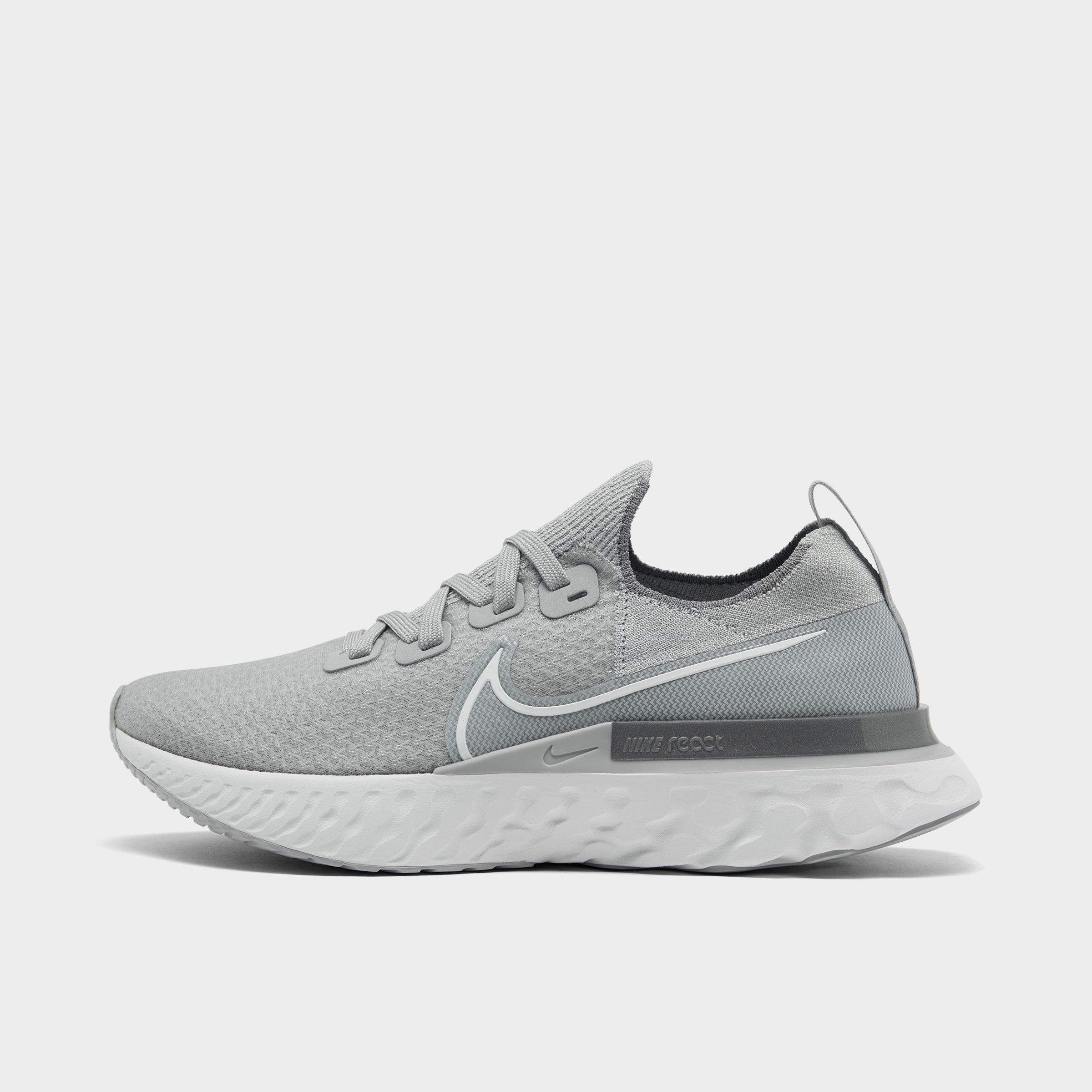 mens grey running shoes