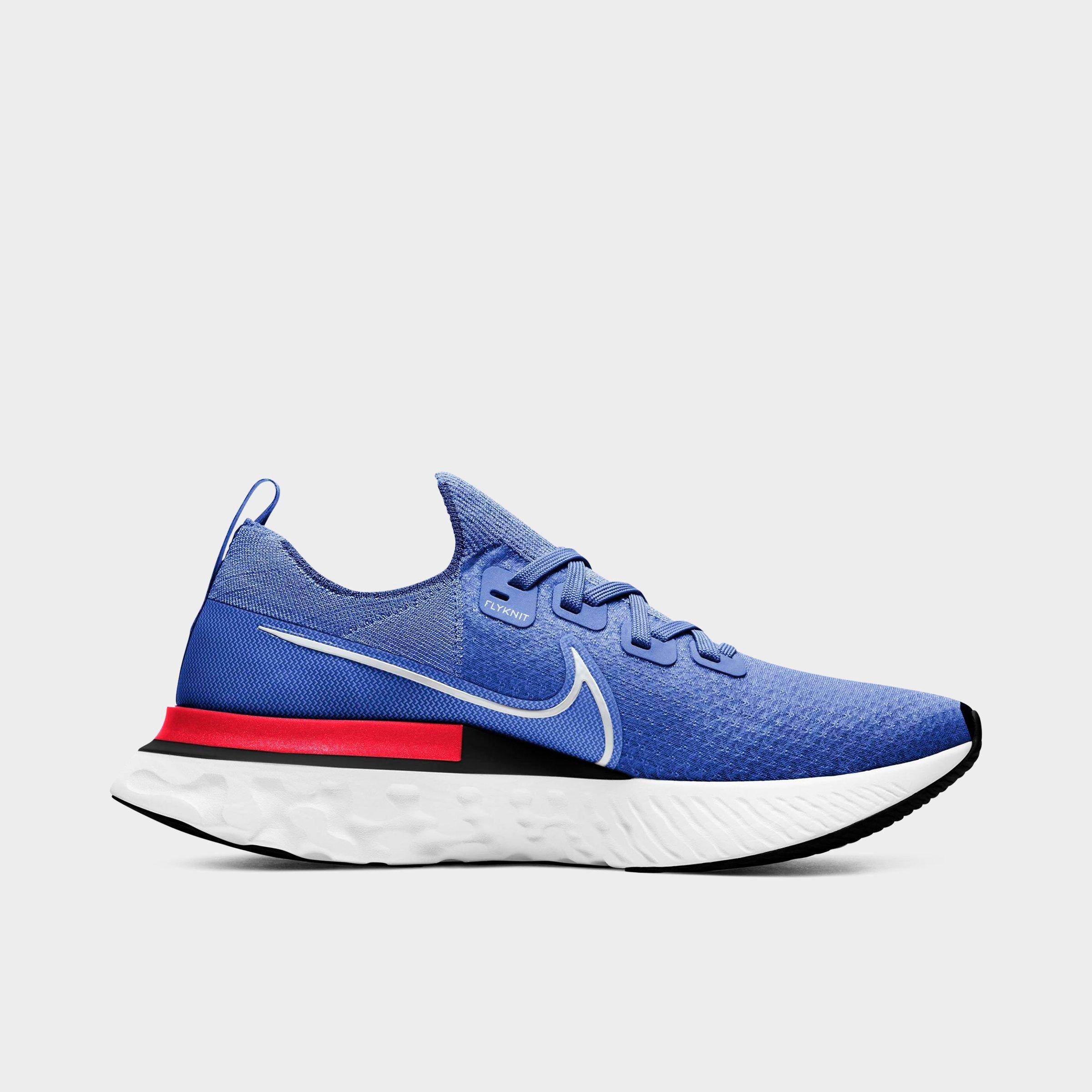 blue nike flyknit men's