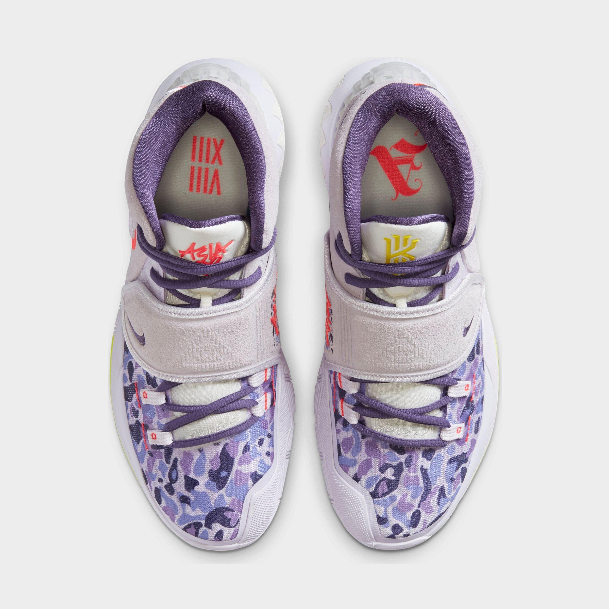 BQ4630 101 Nike Kyrie 6 'Neon Graffiti' 2020 For Sale