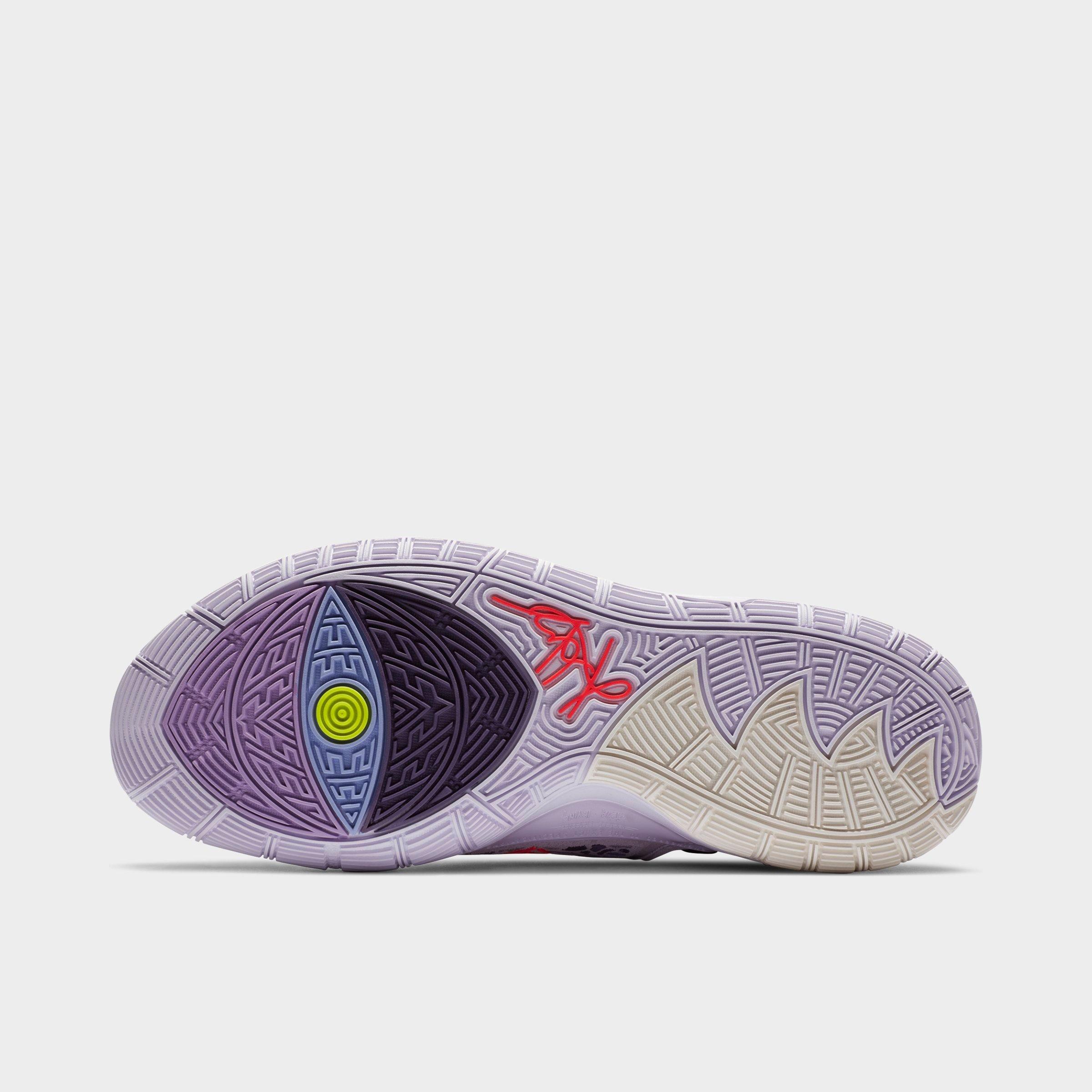 kyrie 6 purple bottom