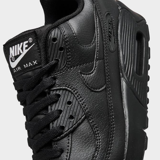 Nike Air Max 90 Leather Big Kids' Shoe.