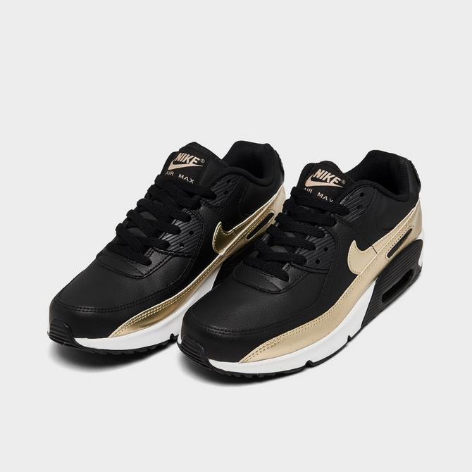 Air max 90s hot sale black and gold