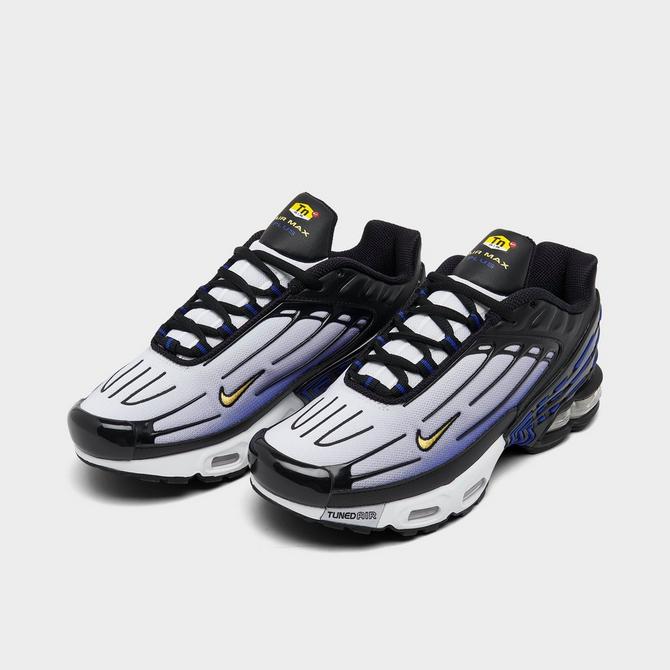 Nike Air Max Plus III Men’s Shoe - Black/Hyper Blue/White/Chamois - 10