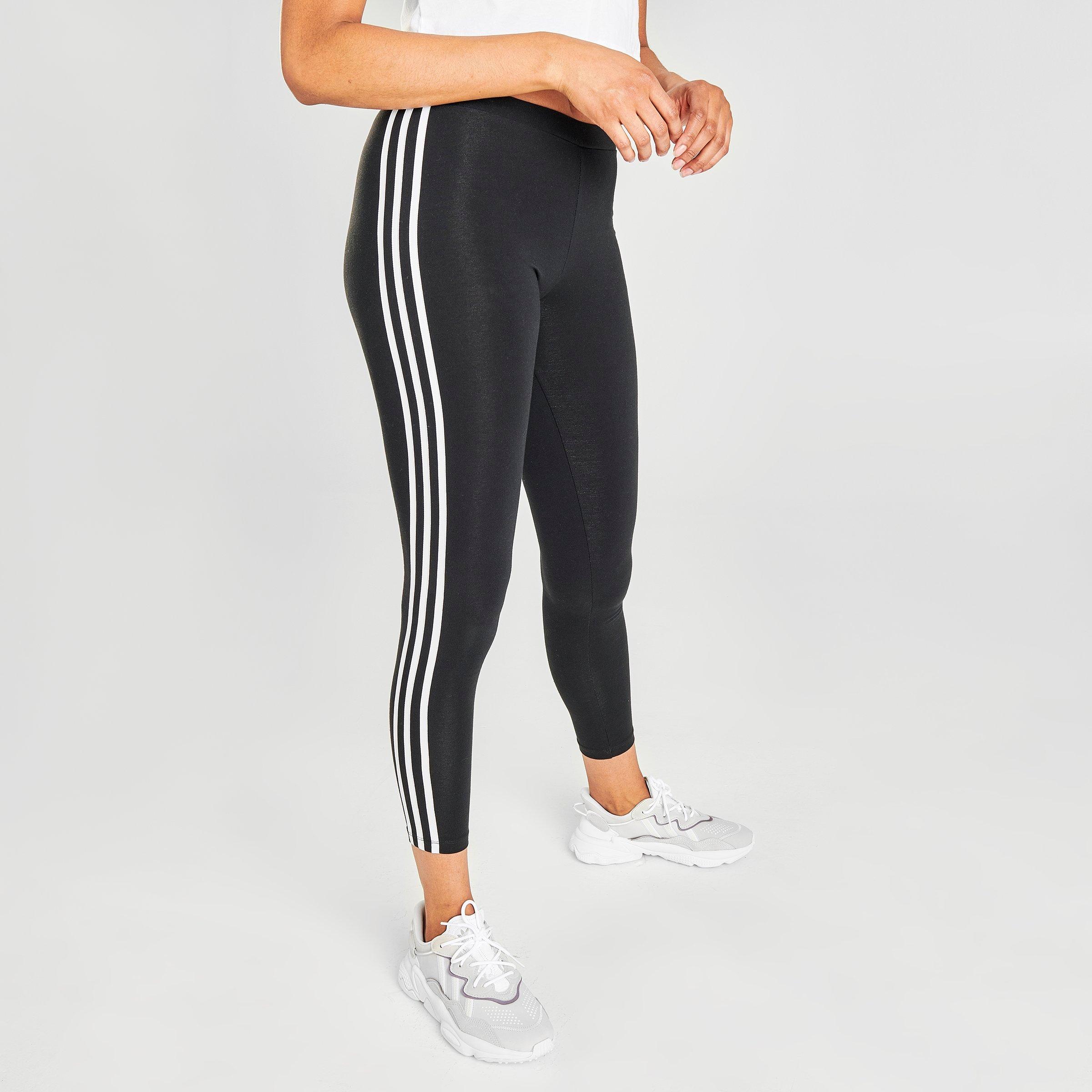 adidas women's essentials 3 stripes tights