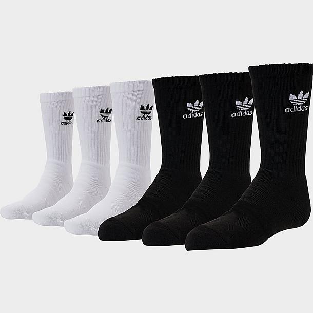 Kids' adidas Originals 6-Pack Crew Socks| JD Sports Kids' adidas Originals 6-Pack Crew Socks| JD Sports