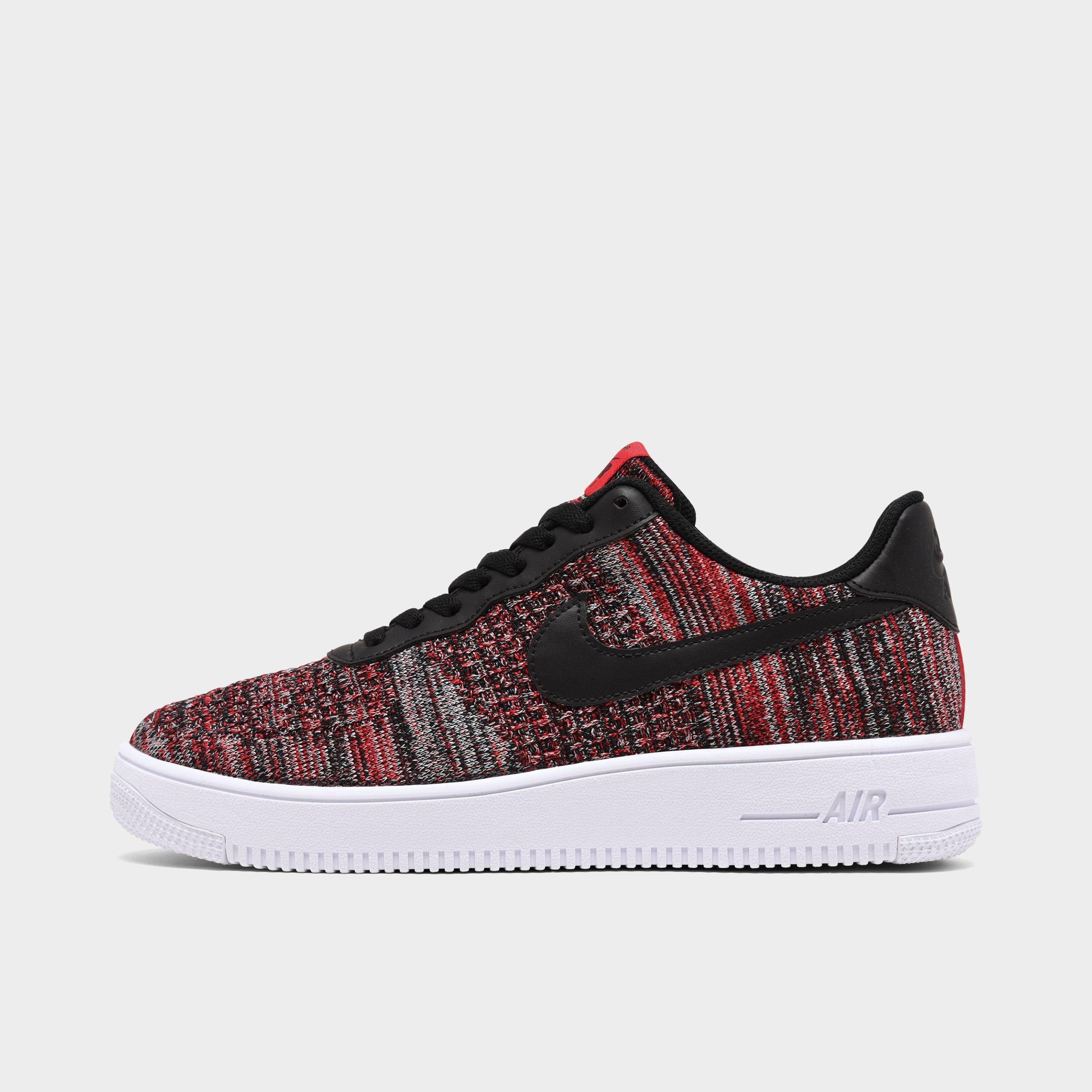 air force 1 flyknit red