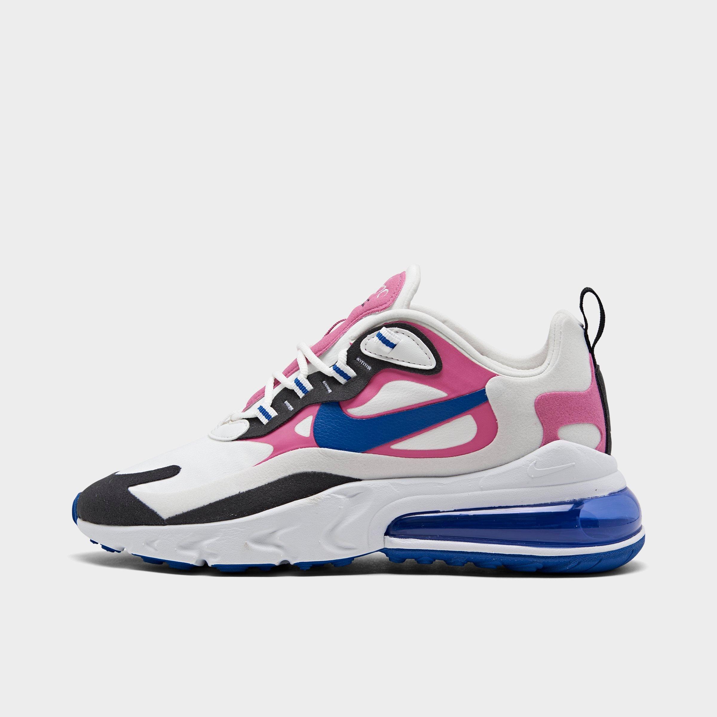 pink and blue nike air max 270