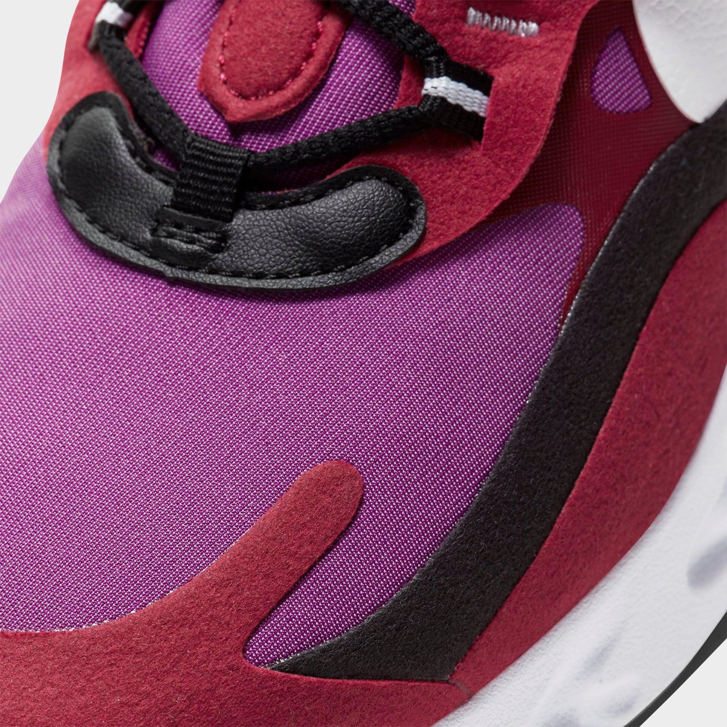 women's nike air max 270 react casual shoes purple