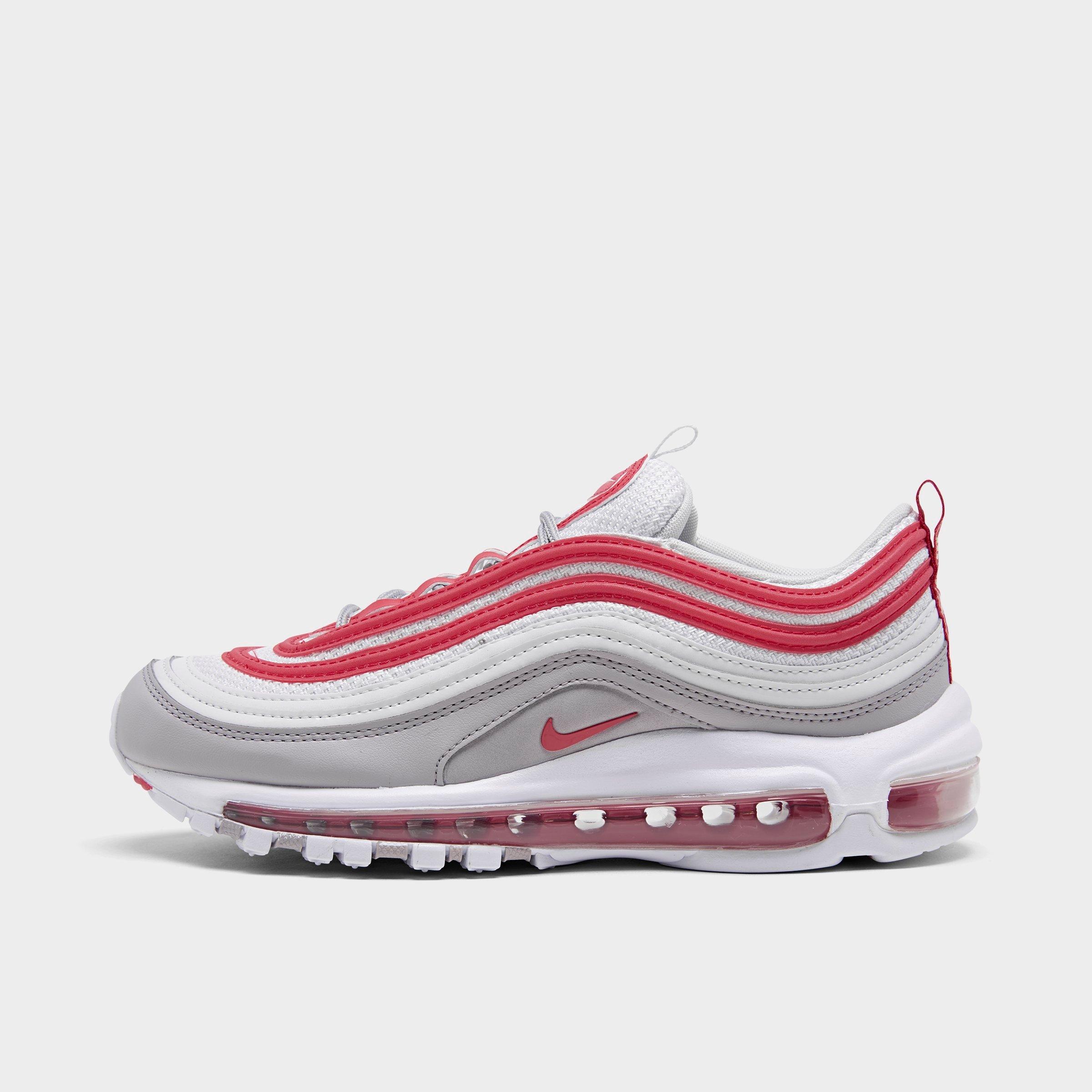 nike air max 97 white and red womens