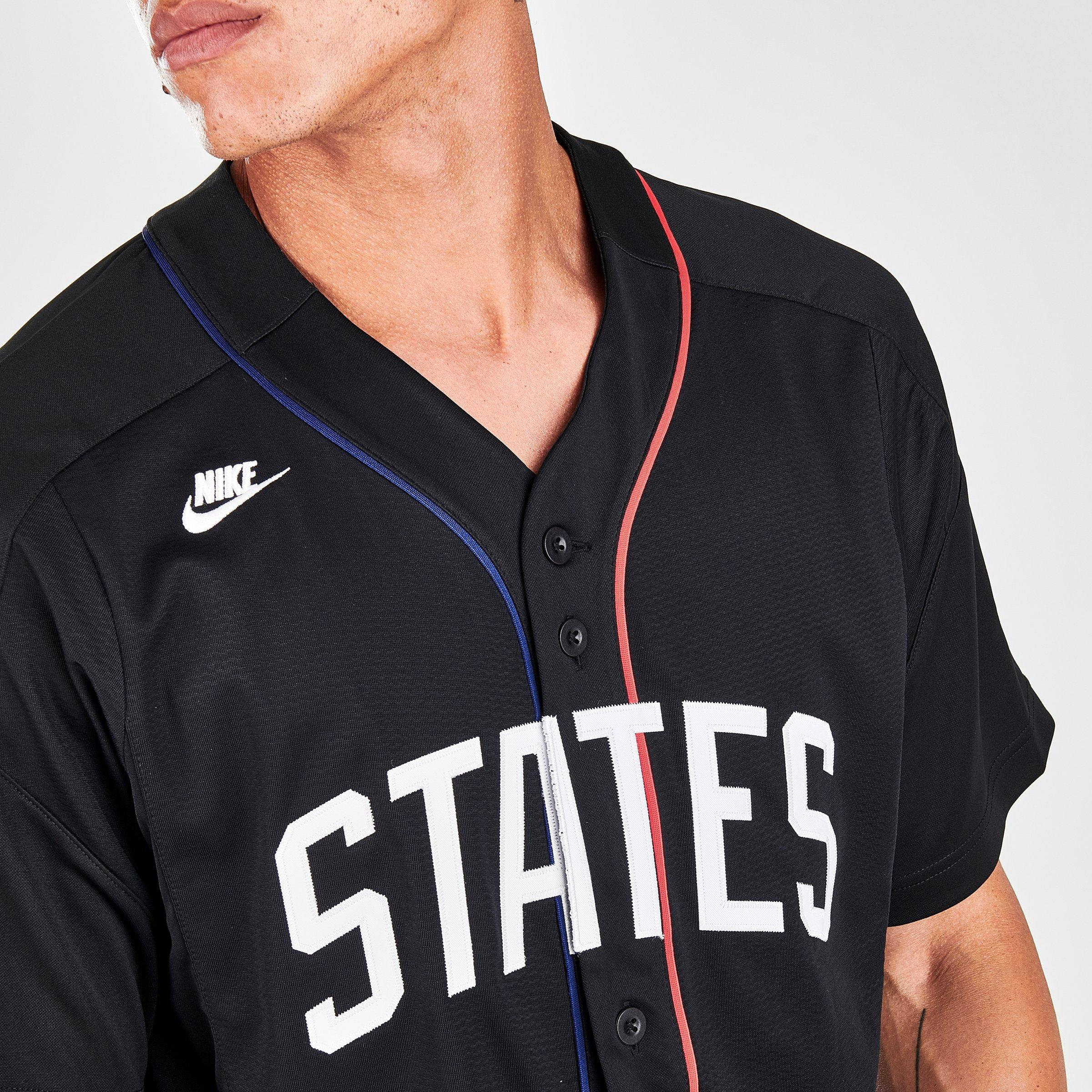 states baseball jersey