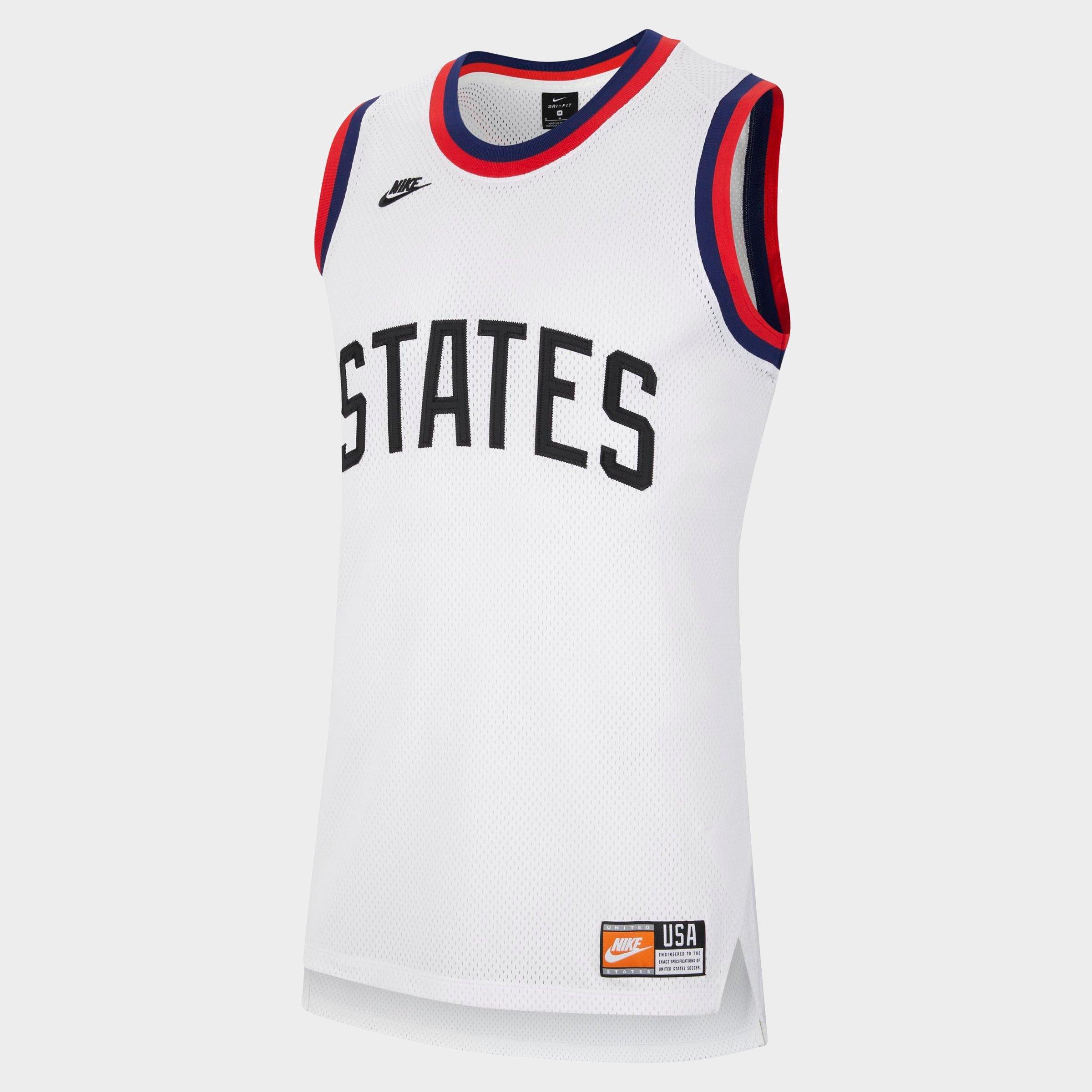 Men's Nike U.S. Mesh Basketball Jersey 