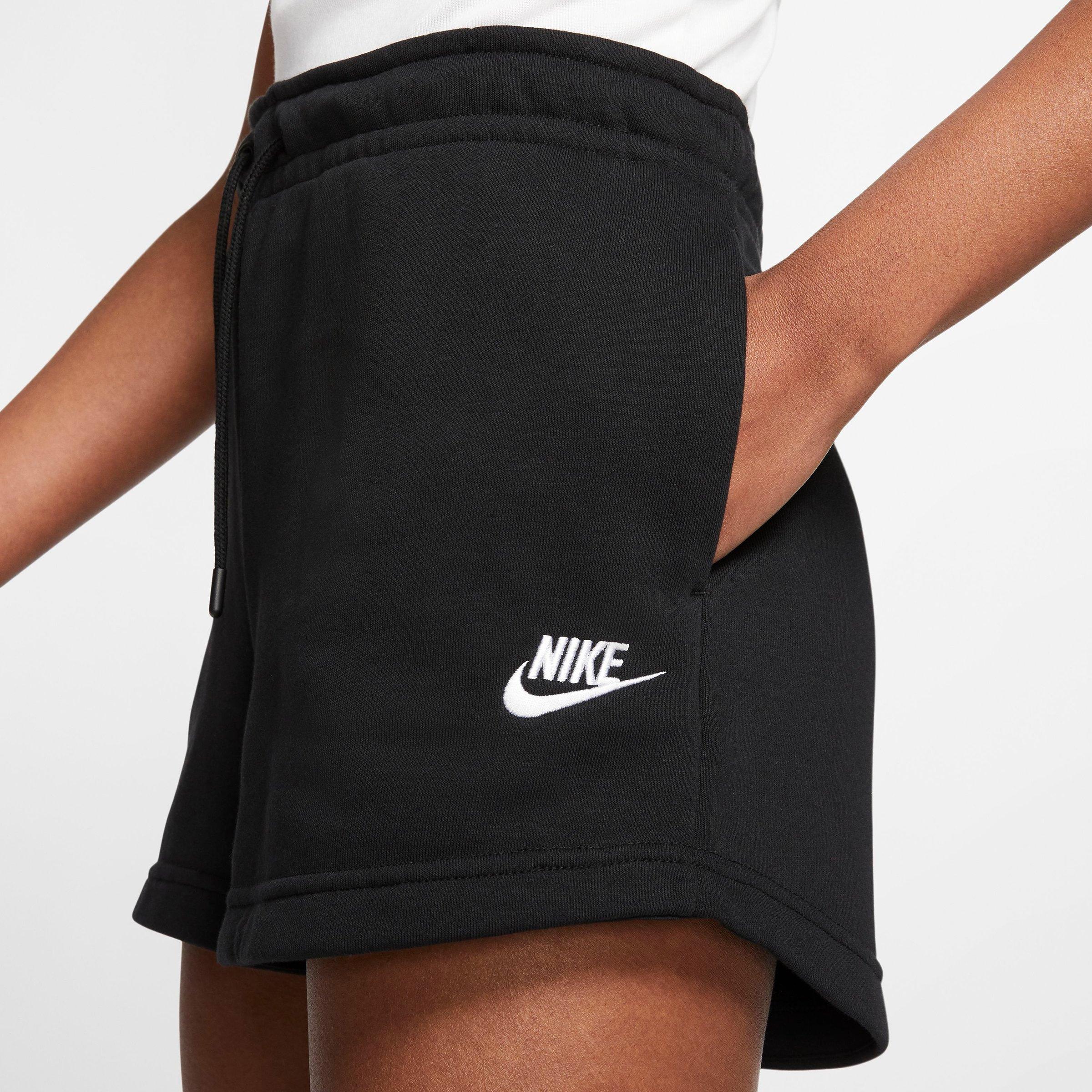 nike essential french terry shorts