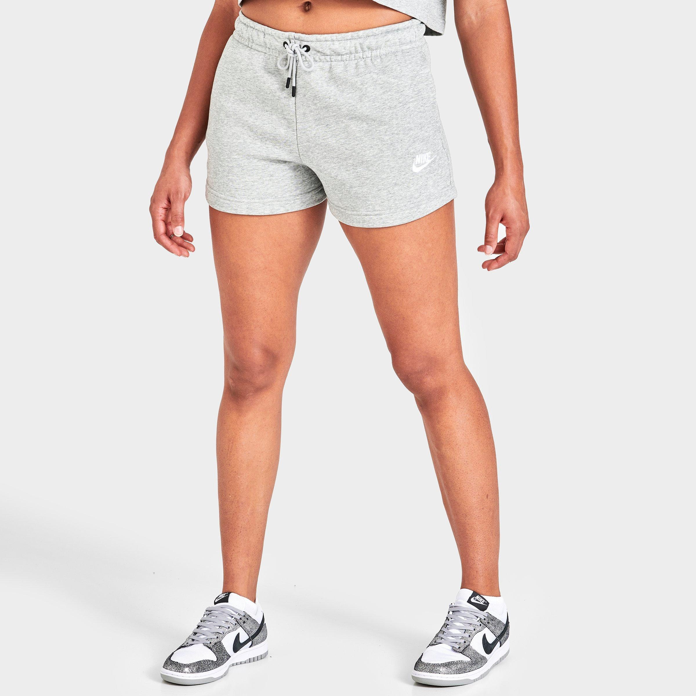 women's nike essential french terry shorts