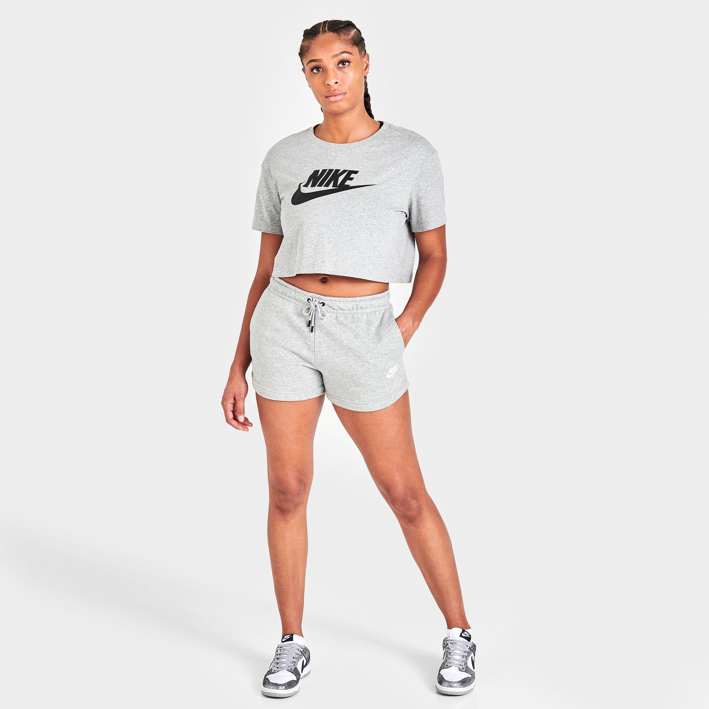 jean nike shorts women