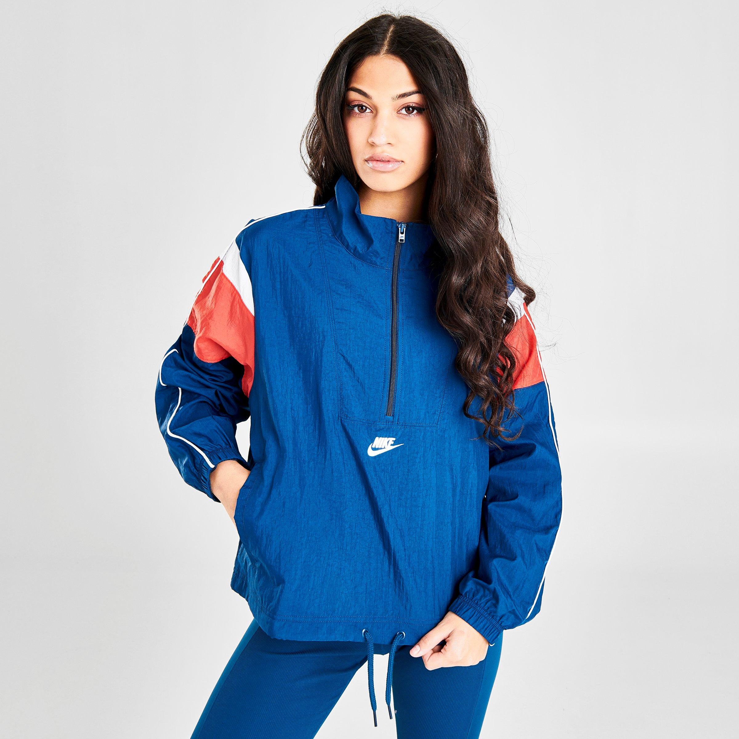 nike sportswear women's heritage windbreaker jacket