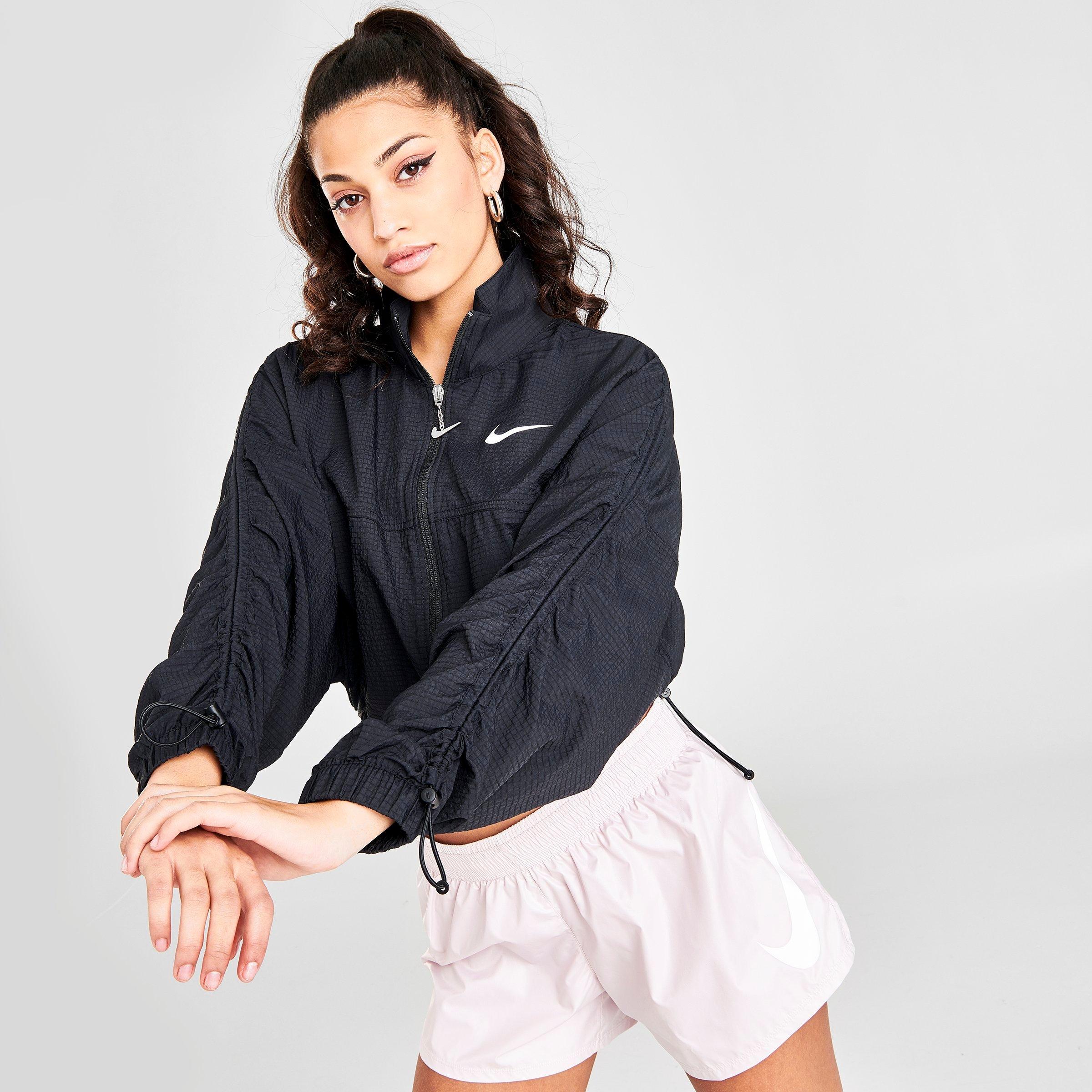 nike sportswear swoosh woven jacket