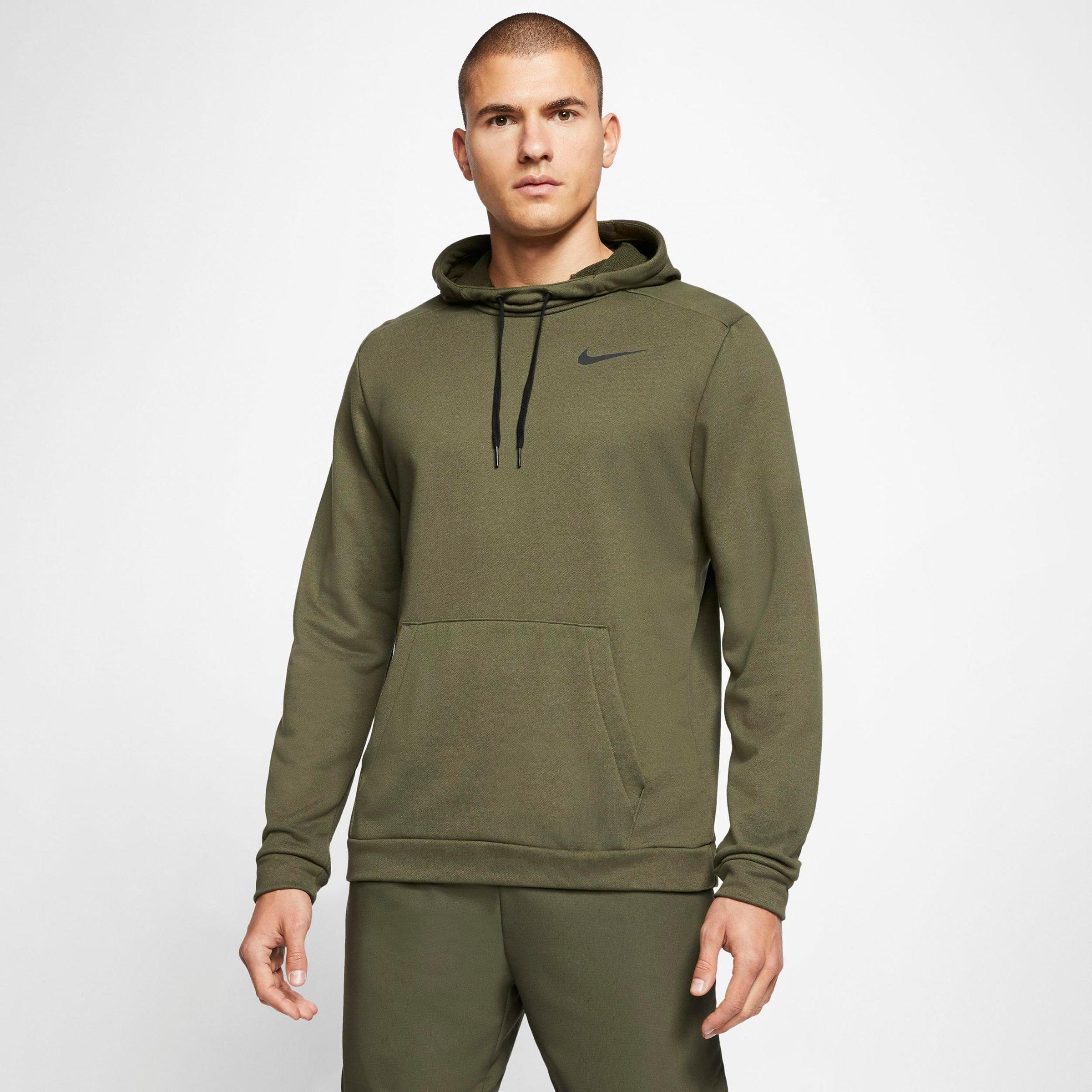 nike mens dri fit training hoodie