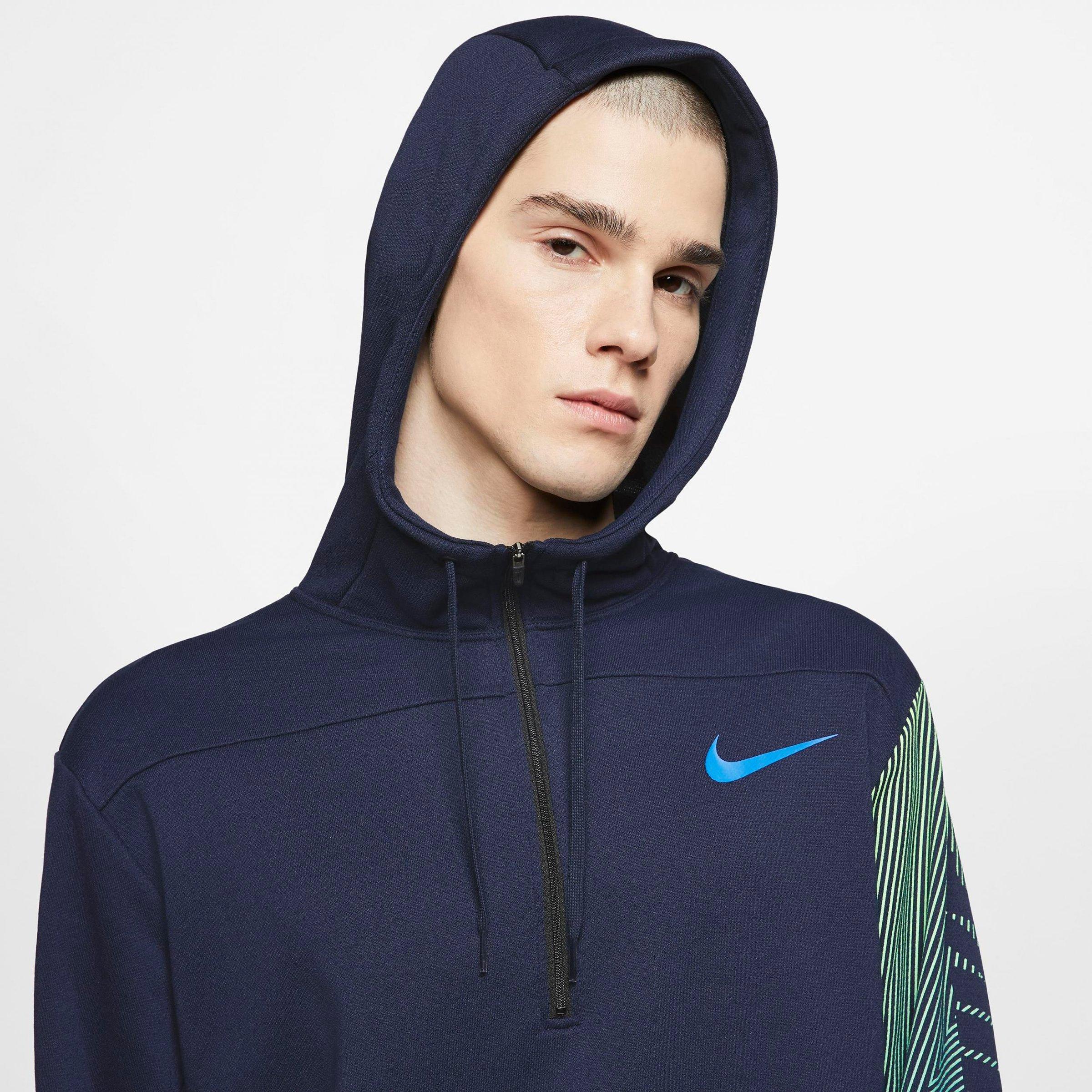 nike half sleeve hoodie