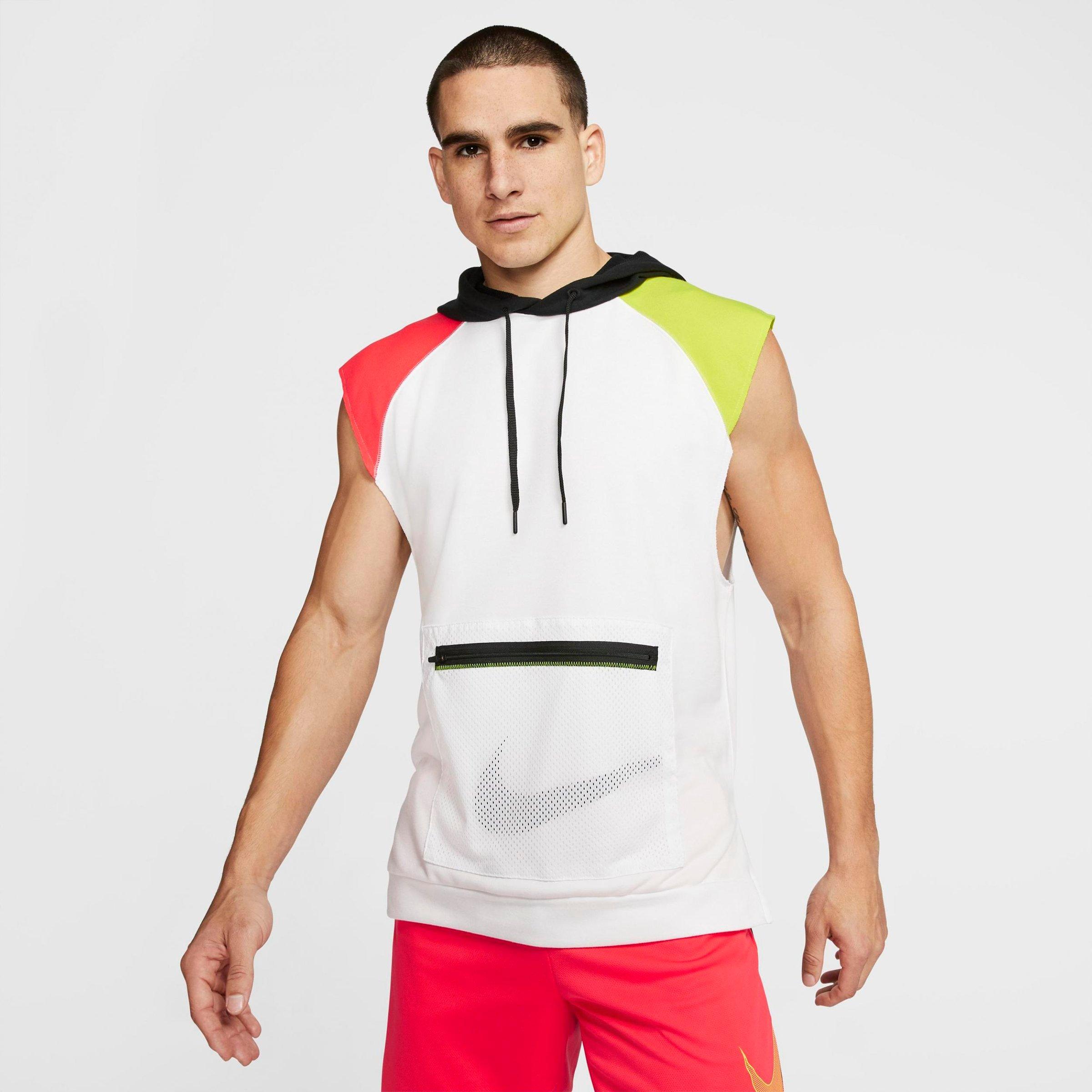 nike hoodie cut off sleeves