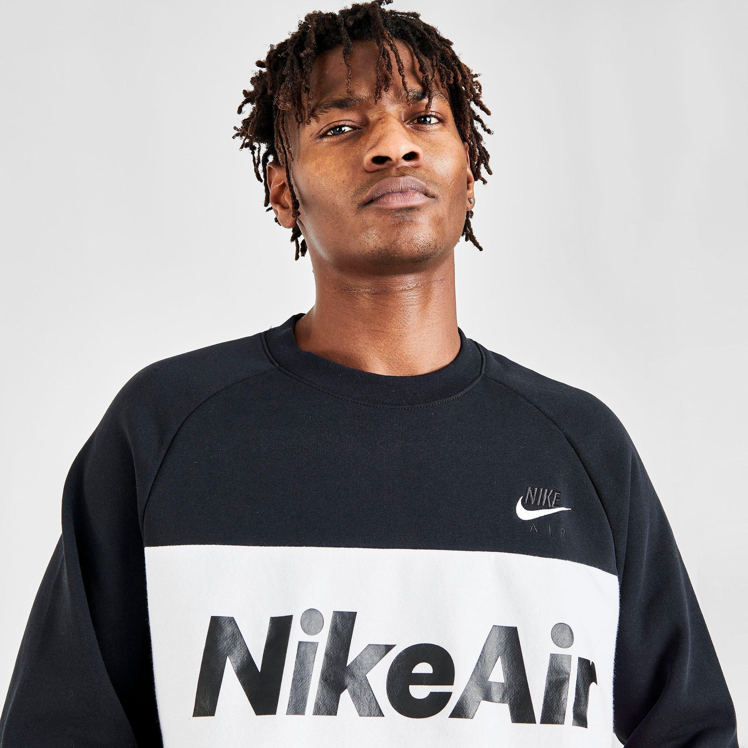 nike air crew sweatshirt red