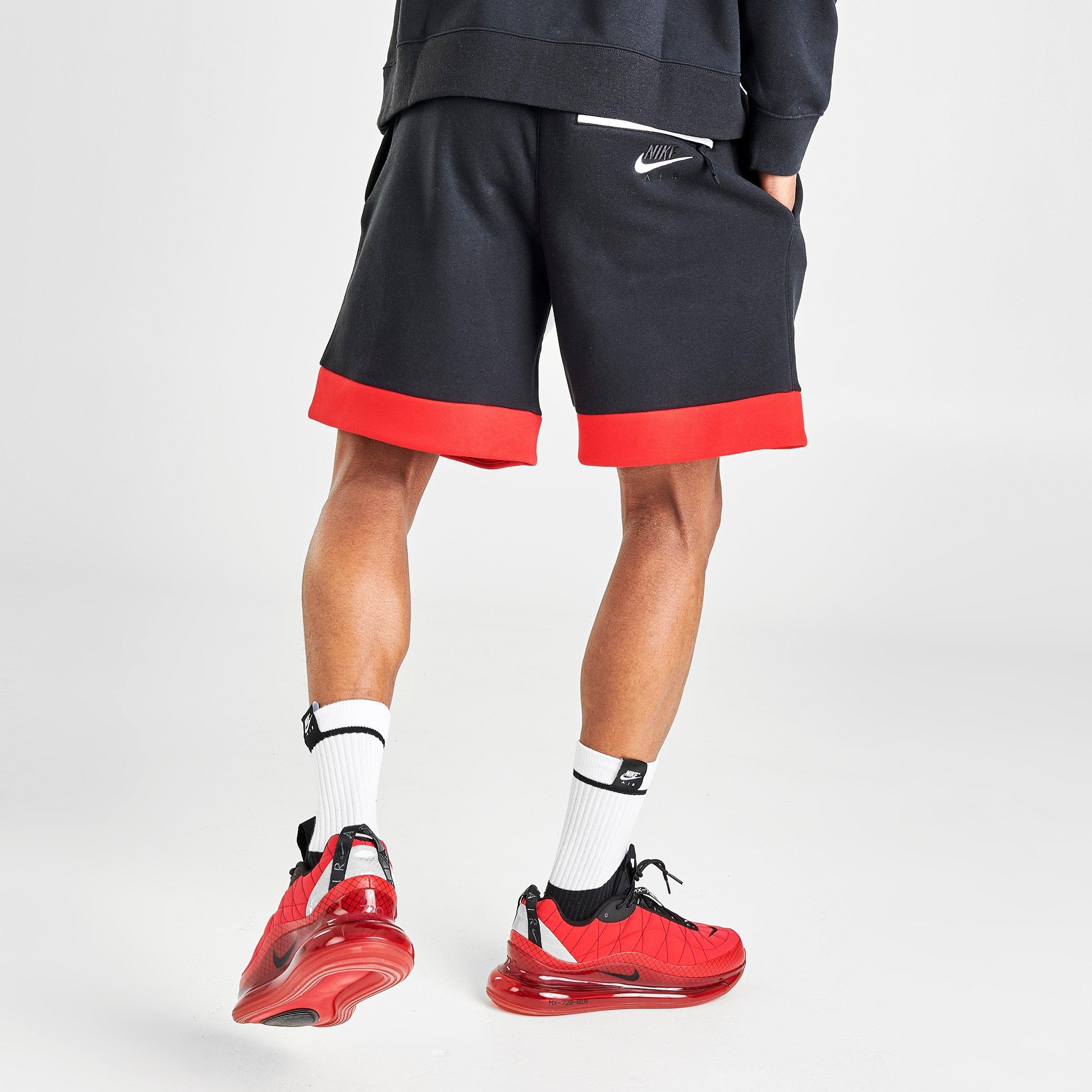nike air fleece shorts