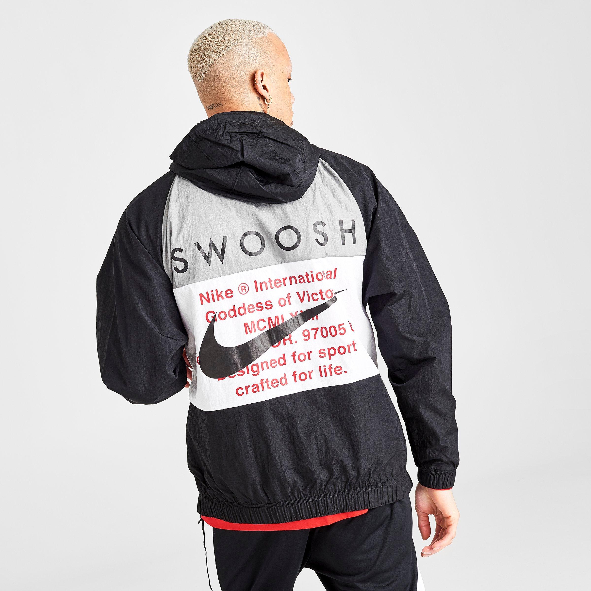 nike sportswear swoosh woven