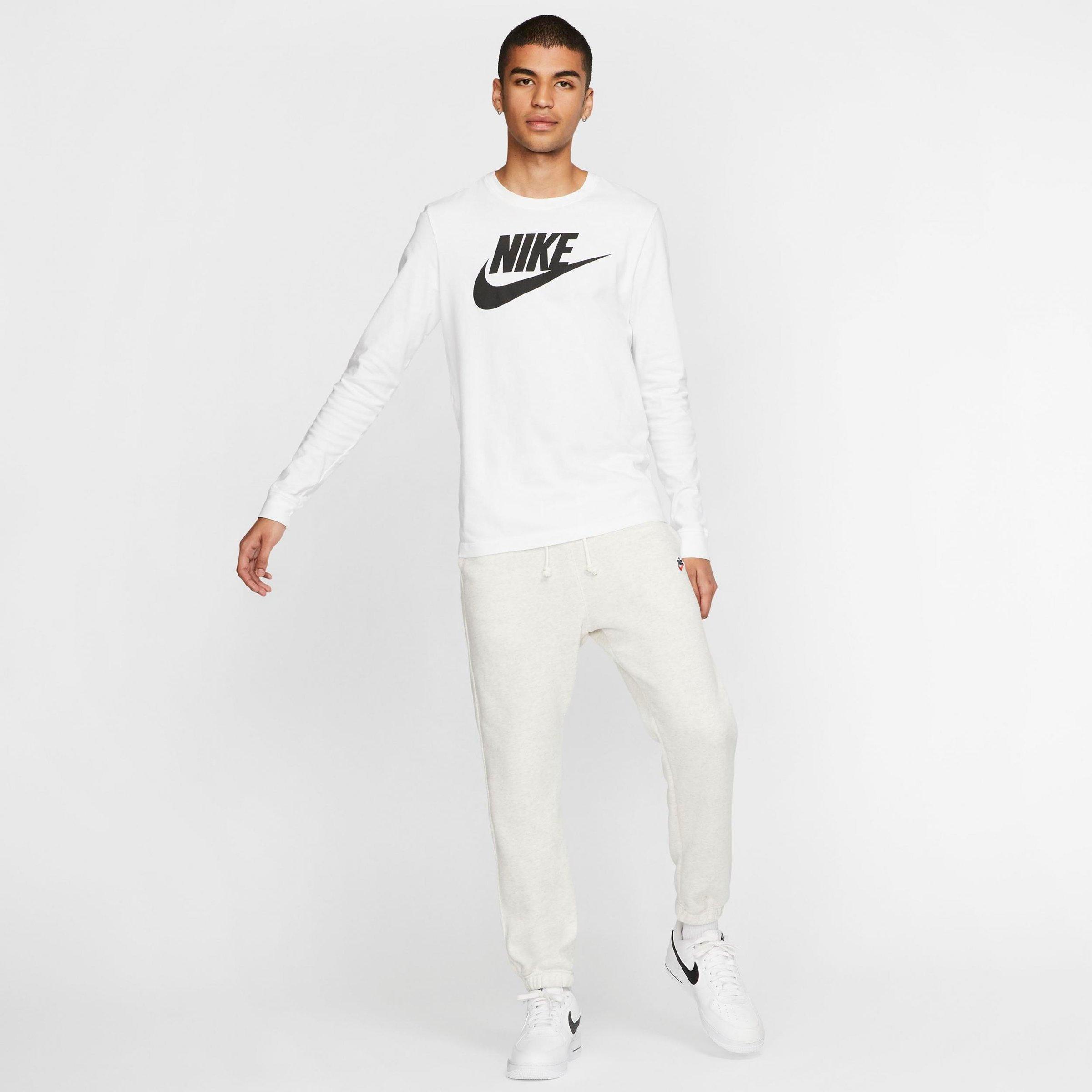 men's nike sportswear heritage club cuffed jogger pants