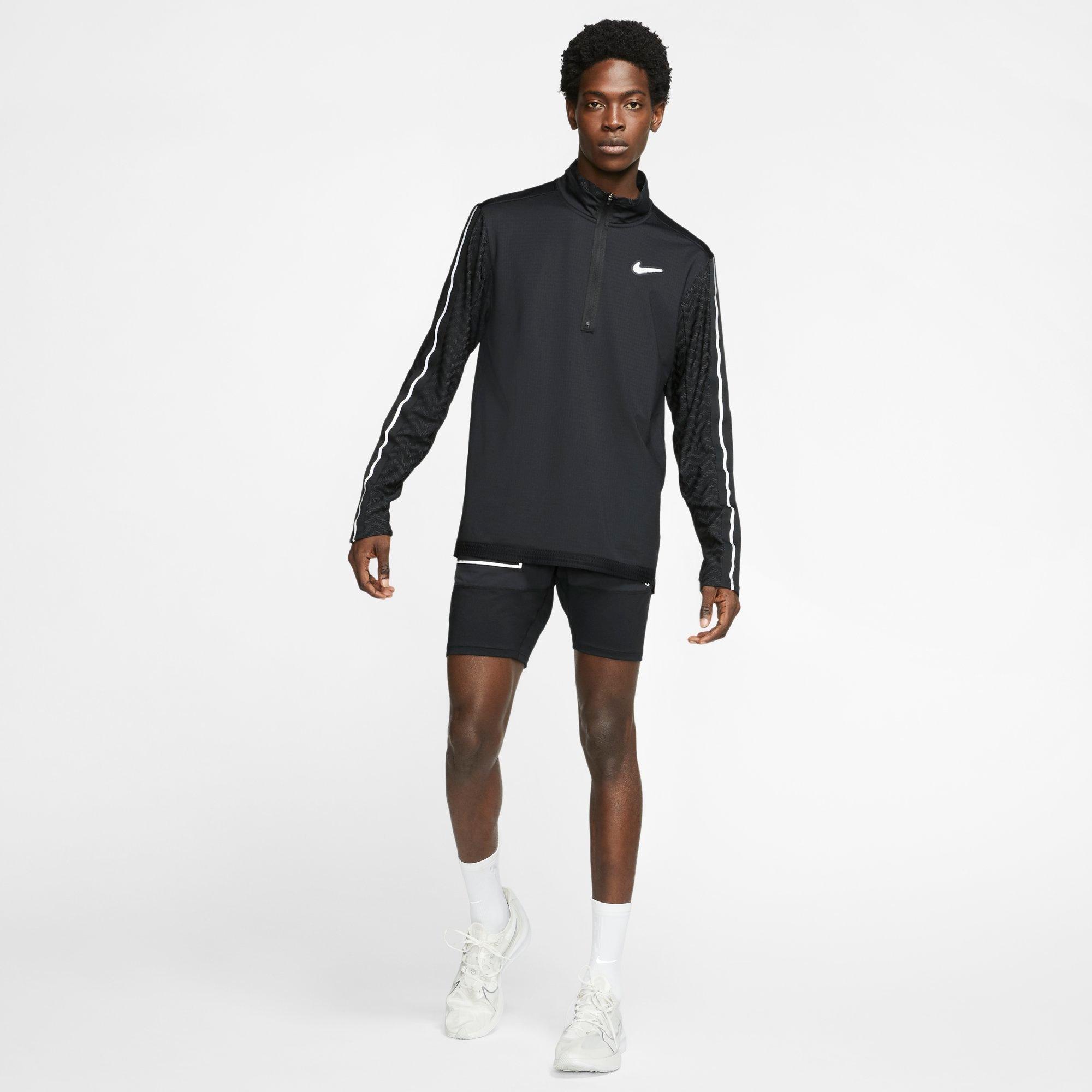 nike wild run half zip