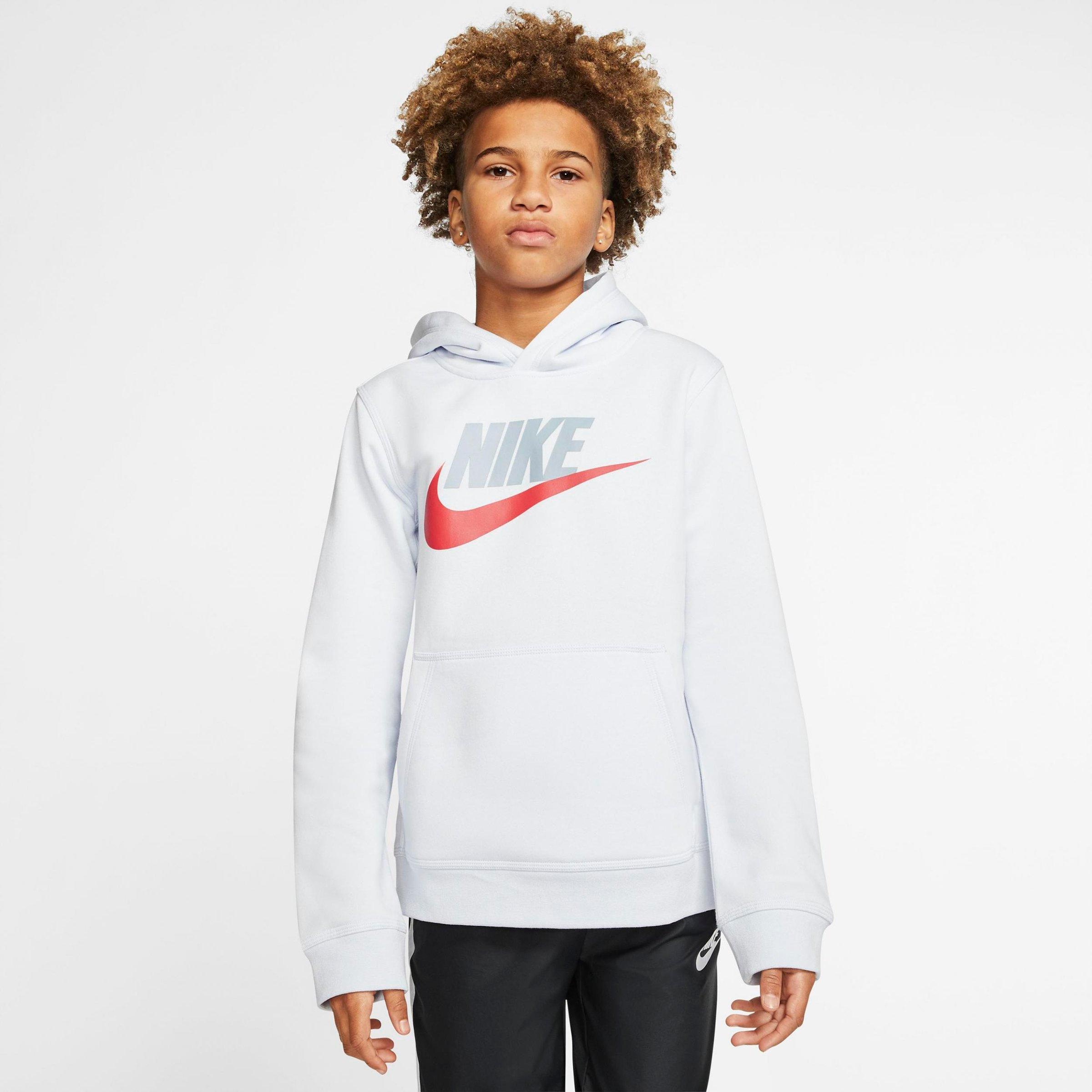 nike club fleece hoodie boys