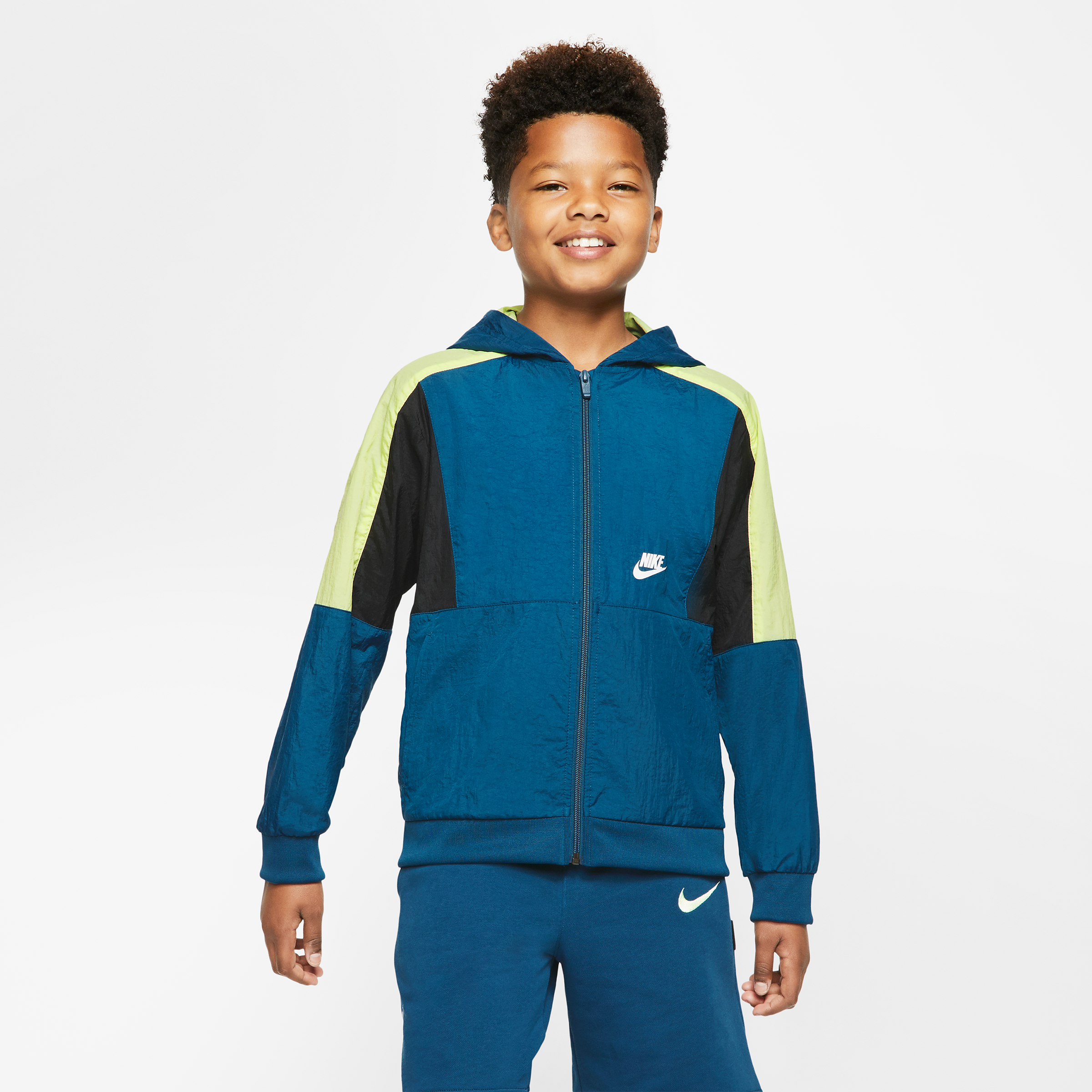 nike colorblock jacket