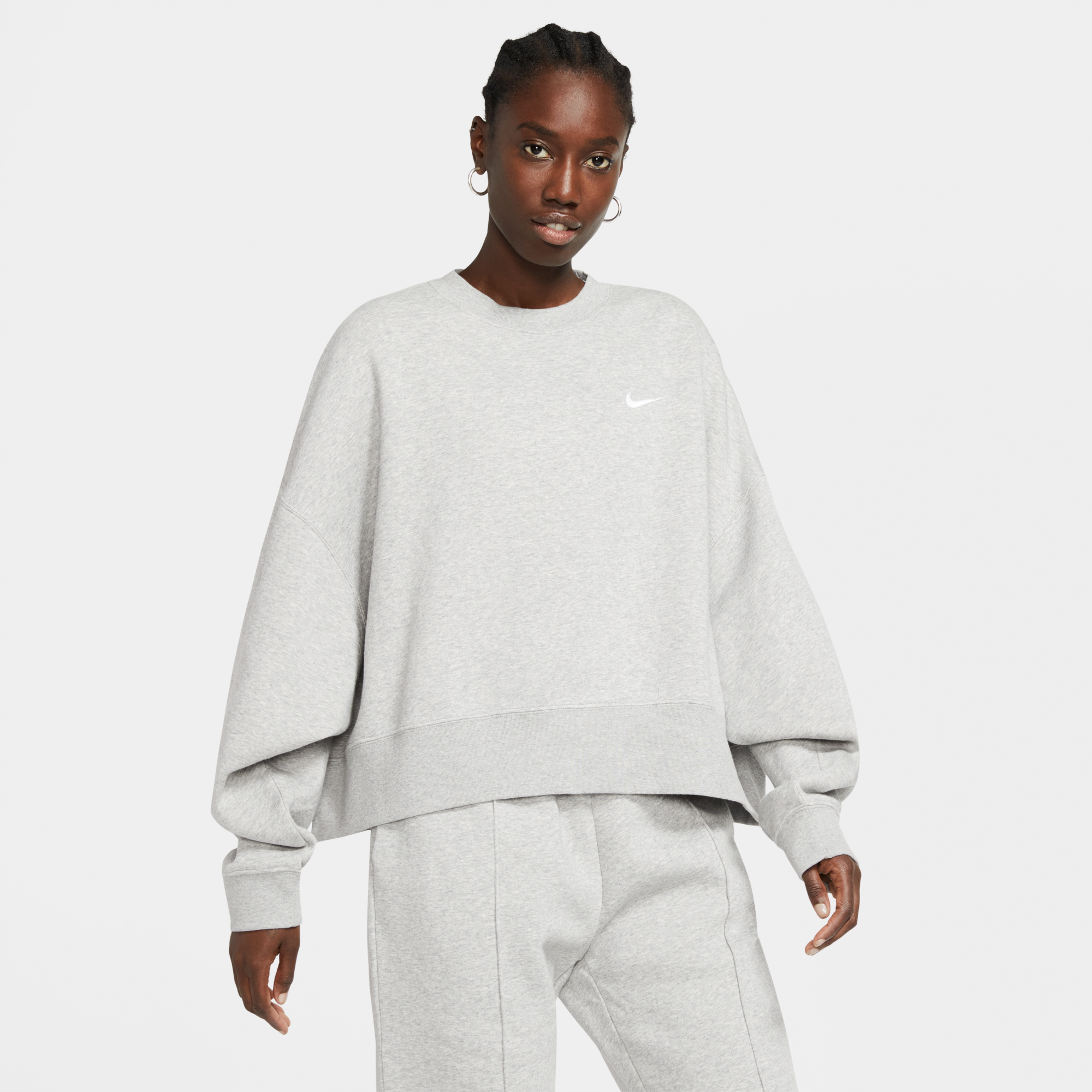 nike cropped crew neck