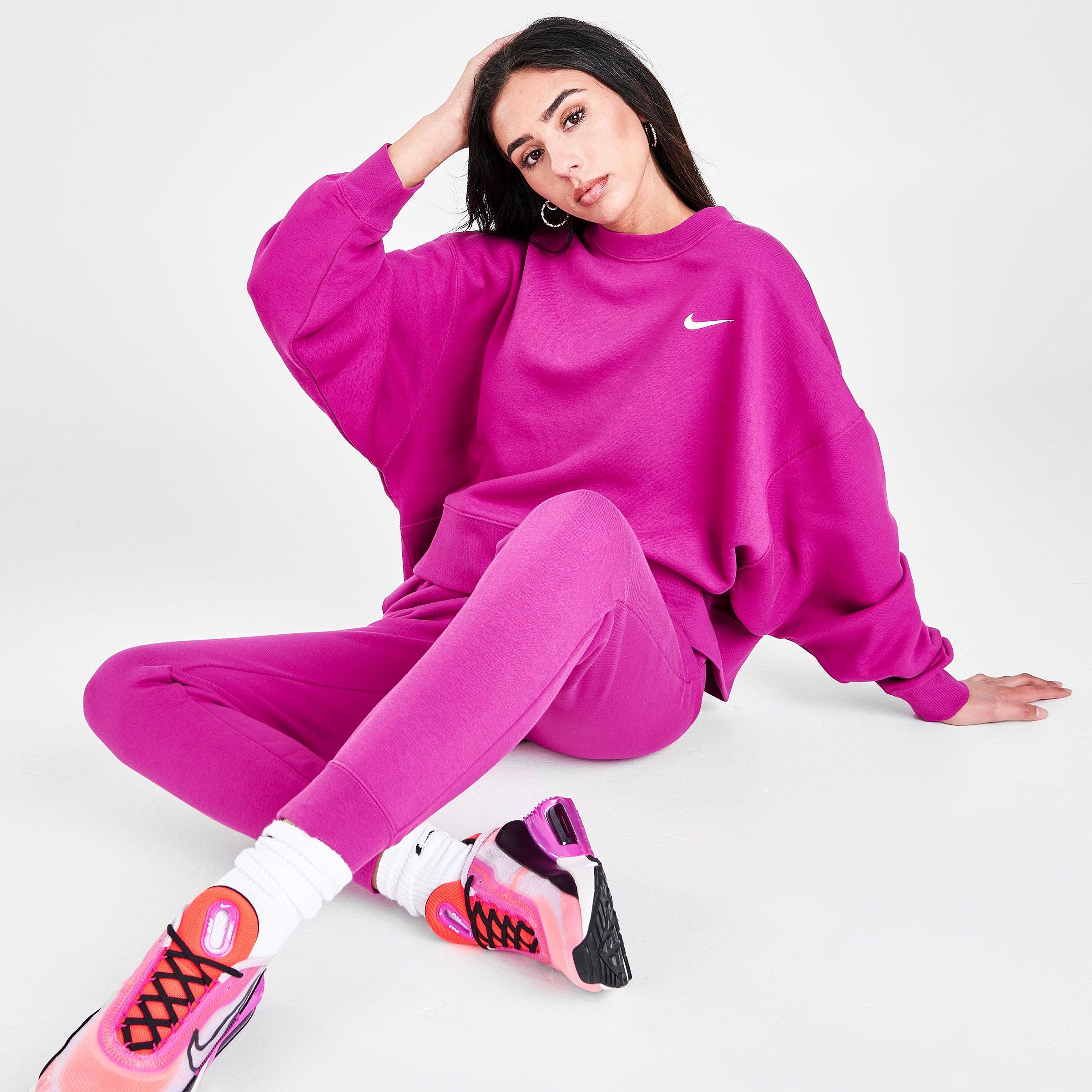 jd sports pink nike hoodie