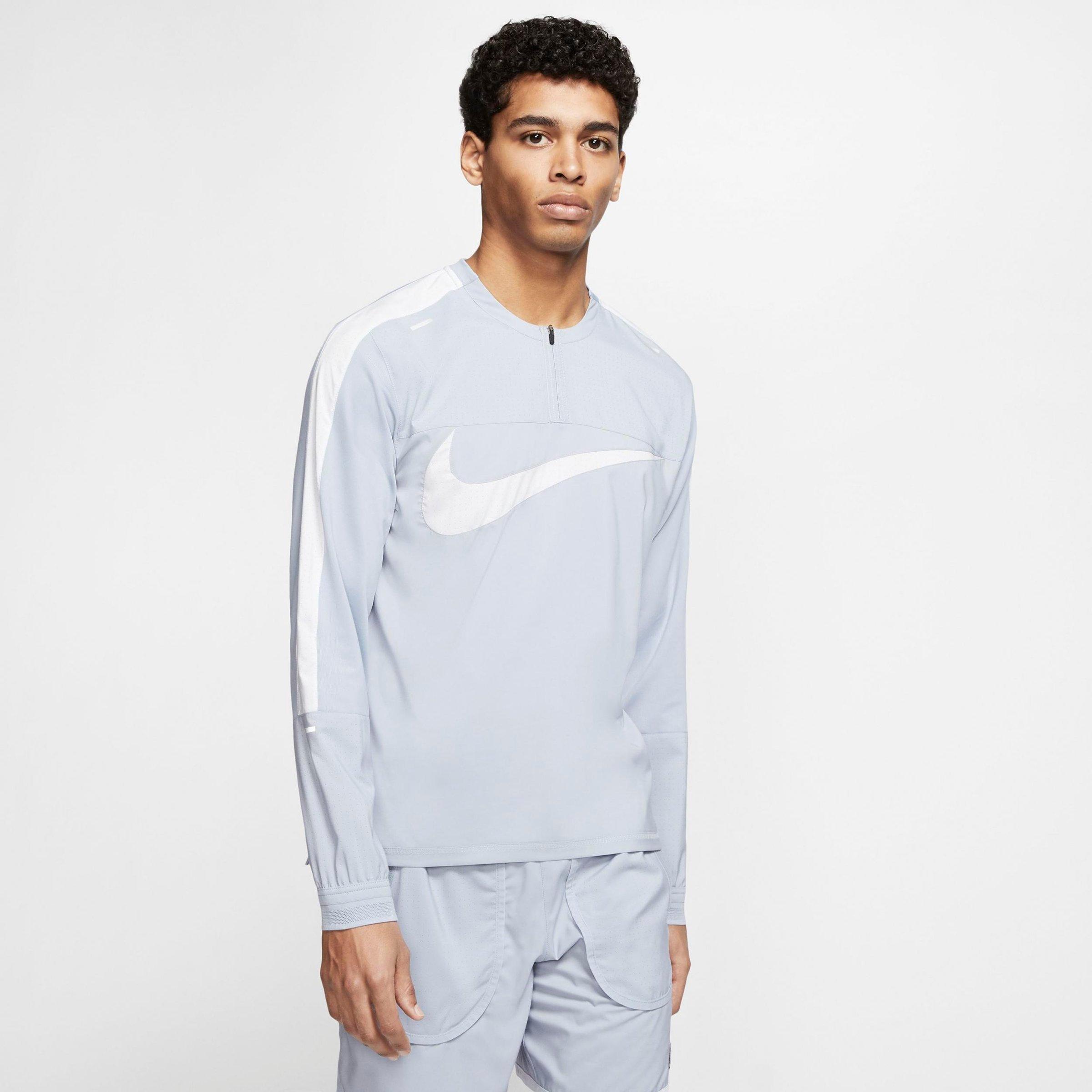 nike element men's long sleeve running top