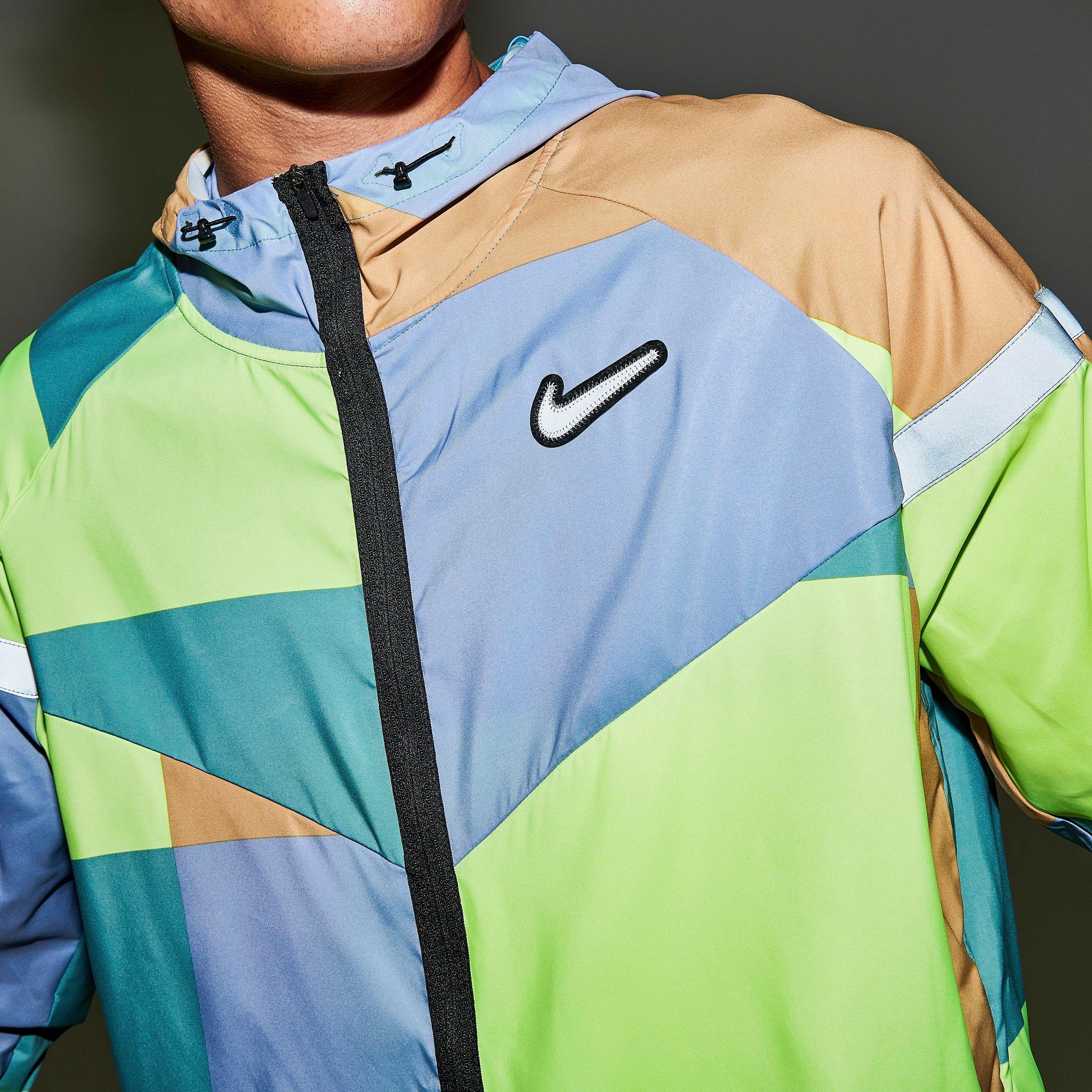 nike windbreaker reflective jacket