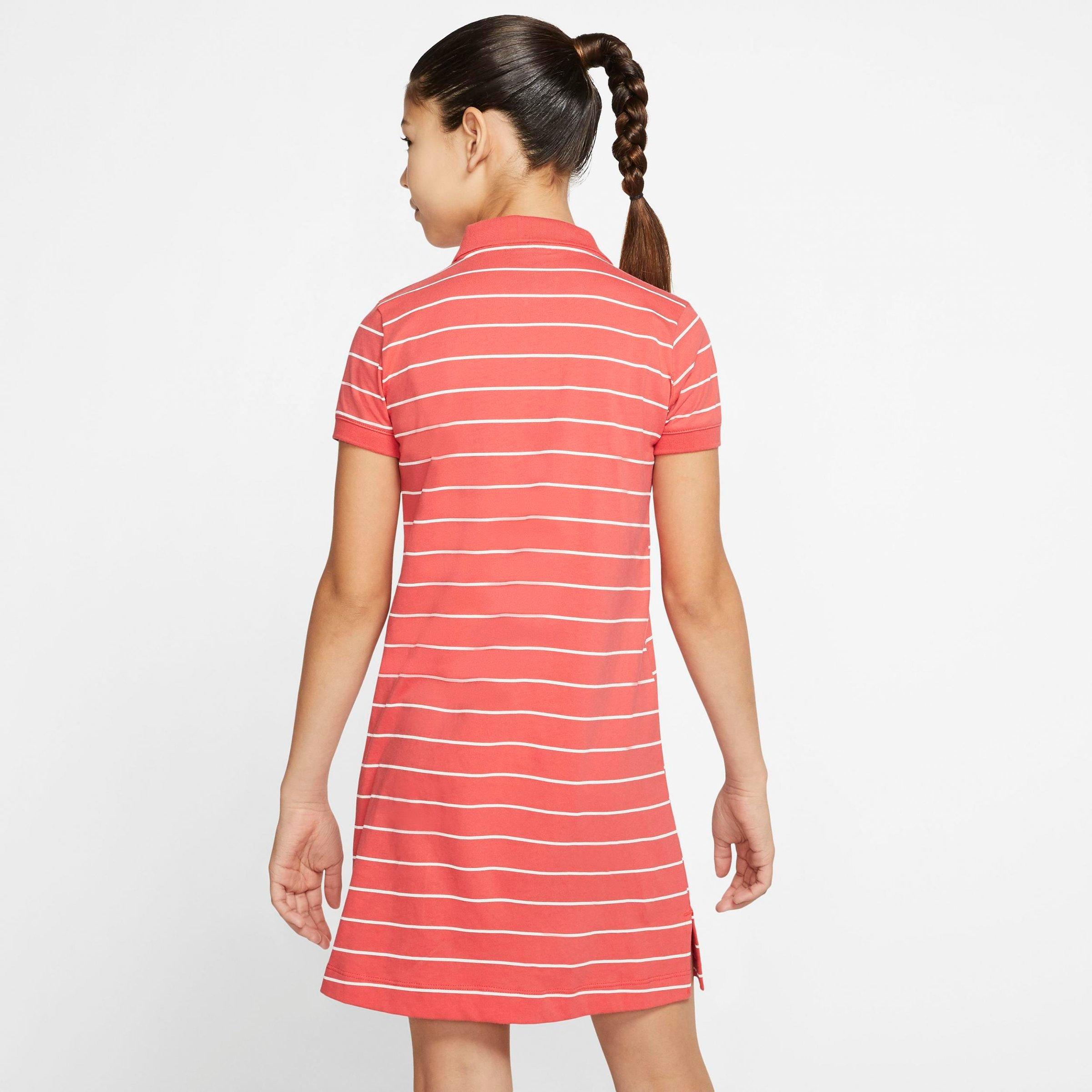 red polo dress girl
