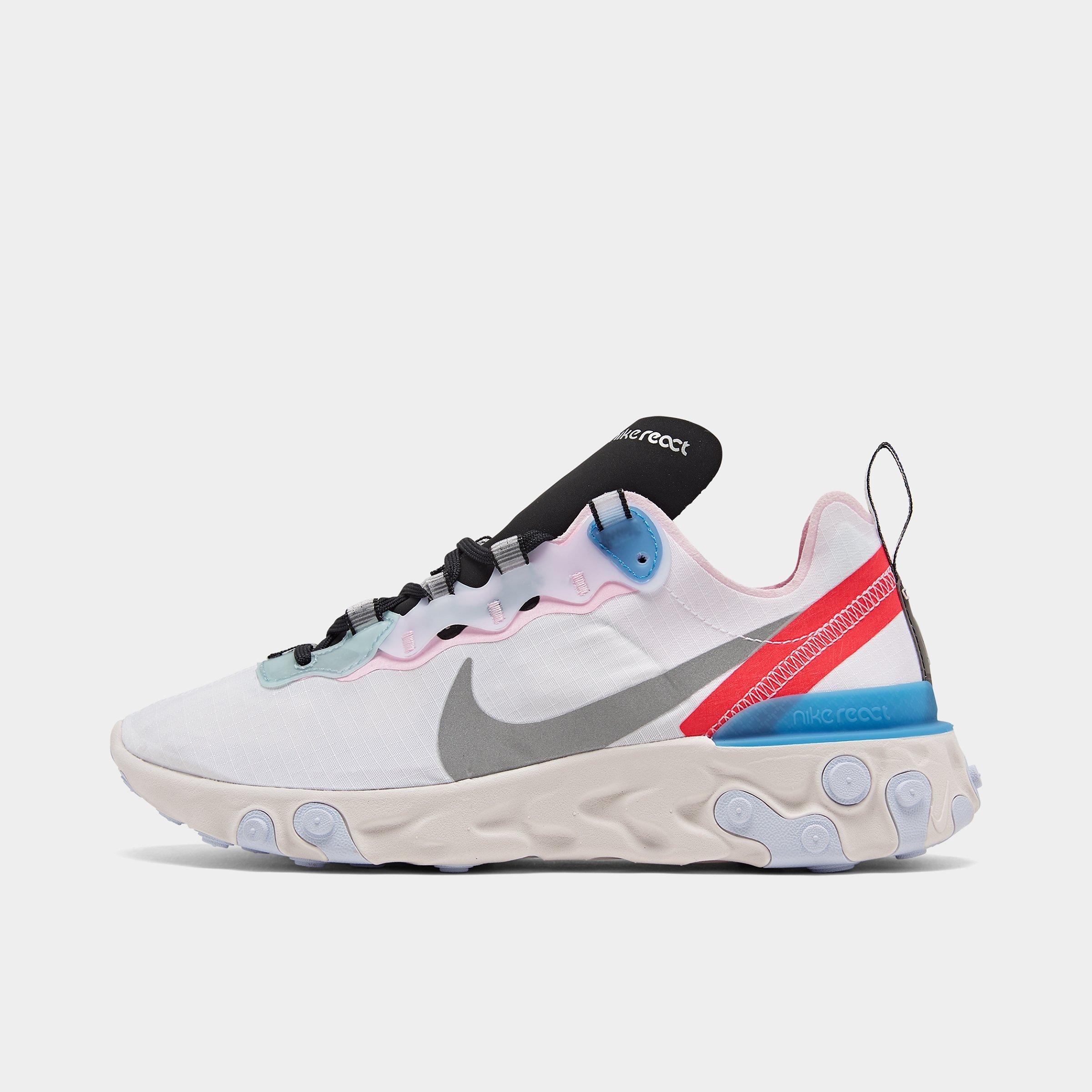 women's nike react element 55 casual shoes