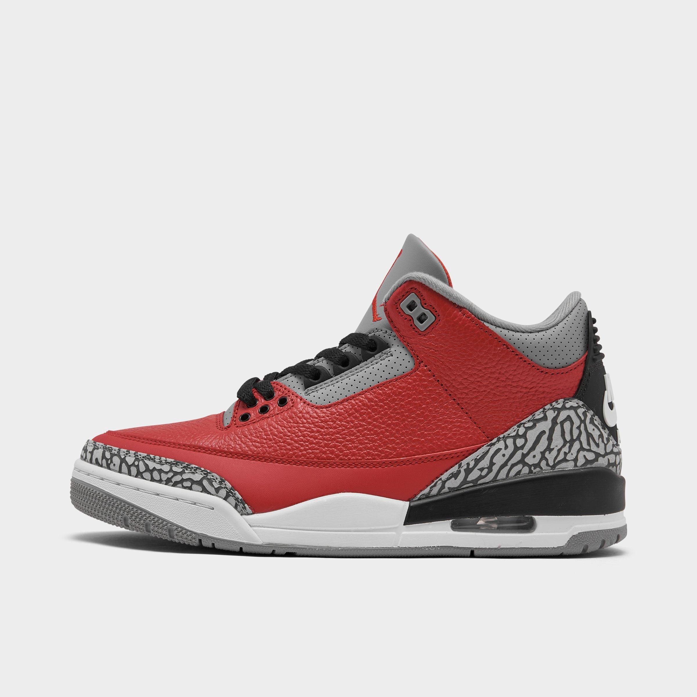 men's air jordan retro 3 se low basketball shoes