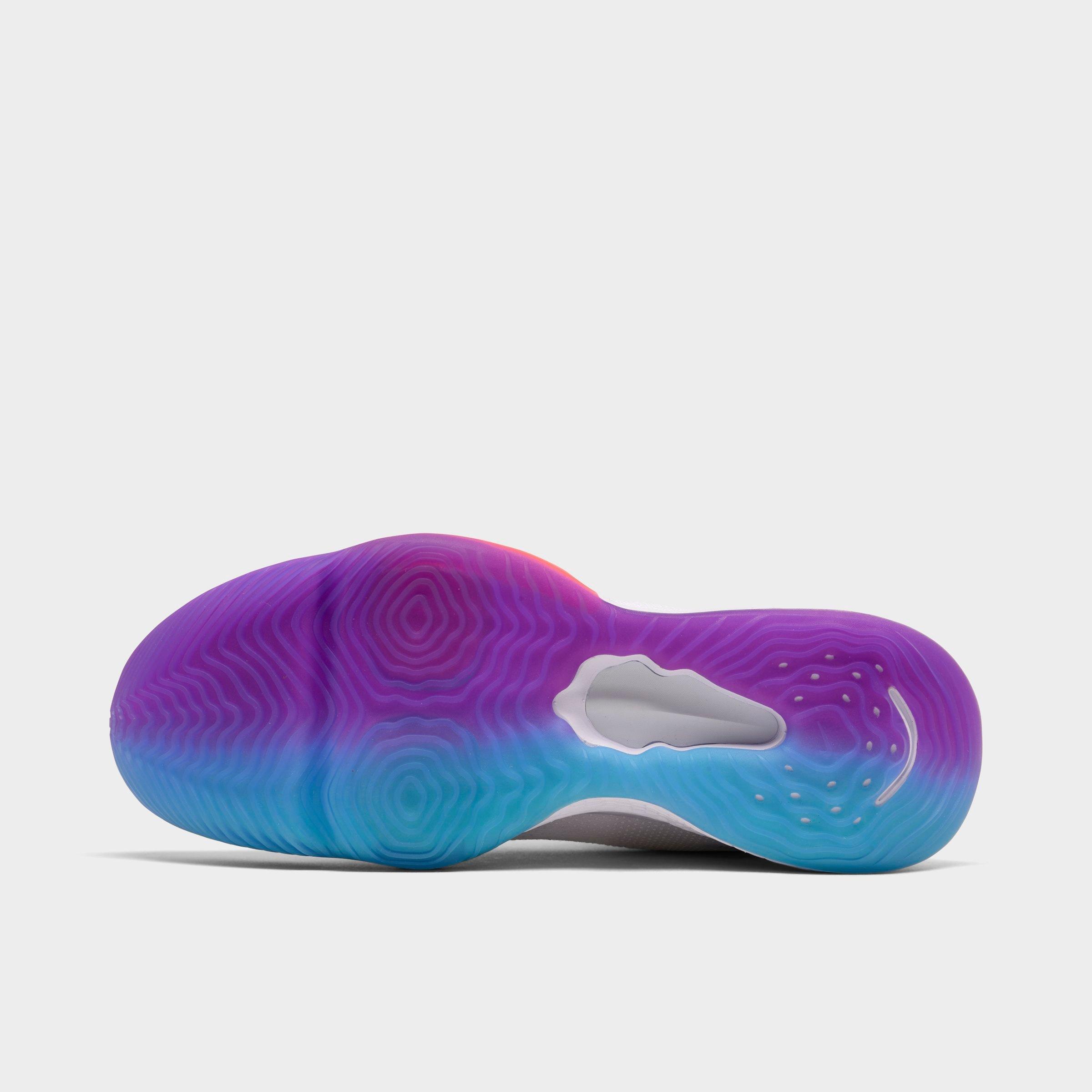 violet basketball shoes