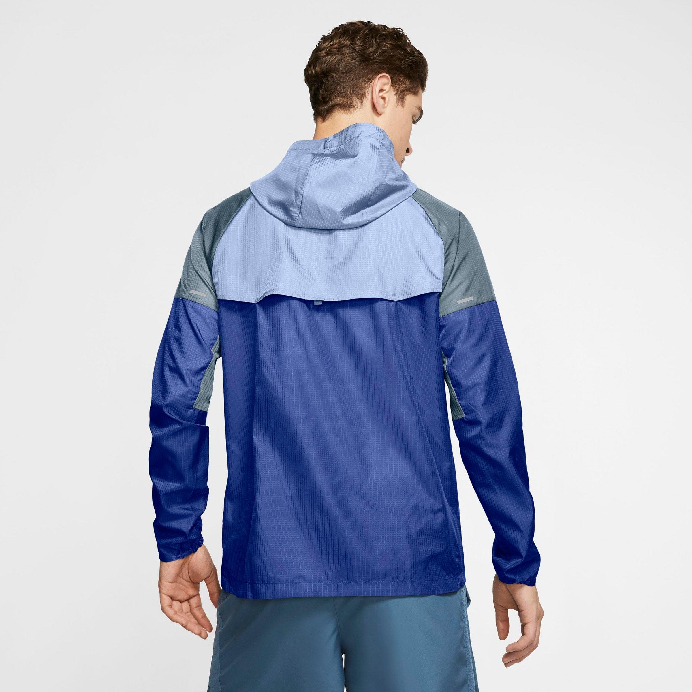 light blue windbreaker nike