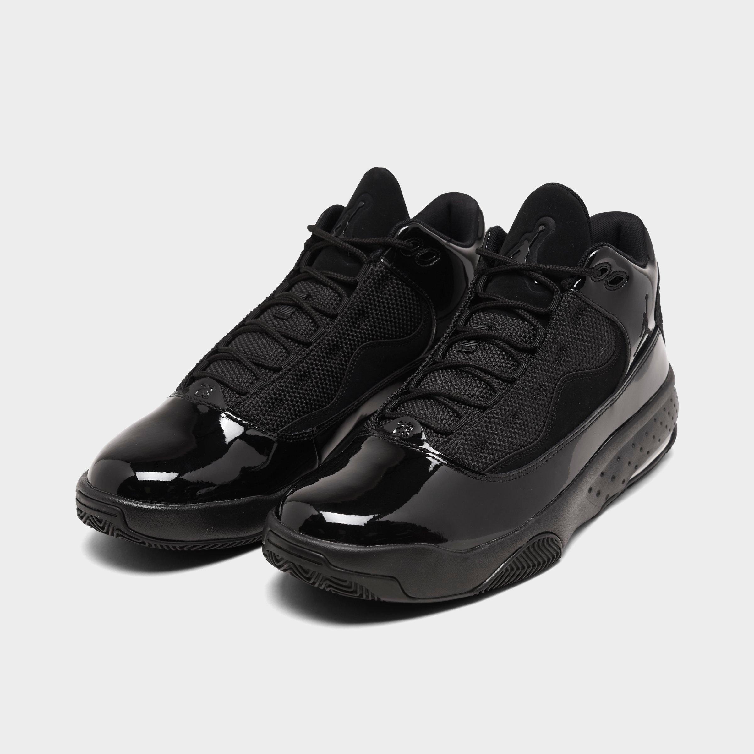 jordan max aura 2 black men's shoe