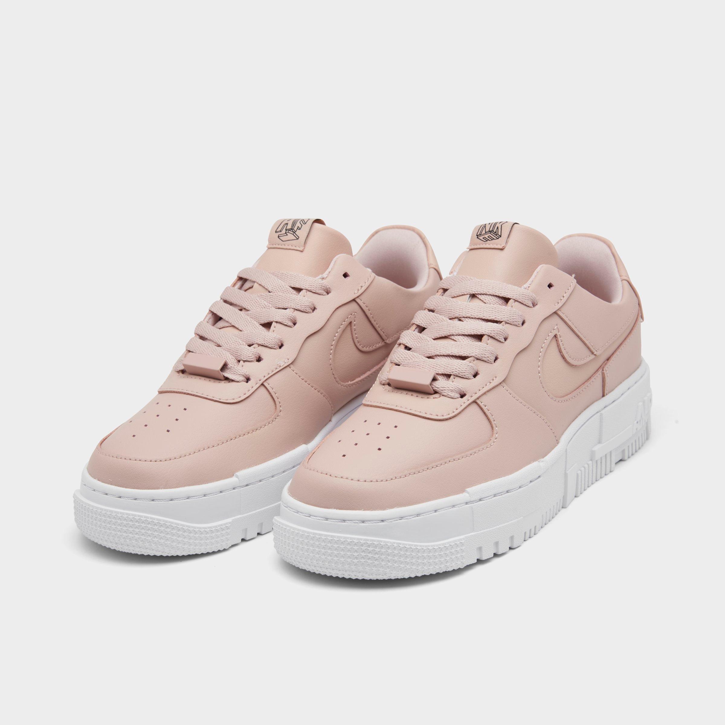 womens air force 1 pixel particle beige