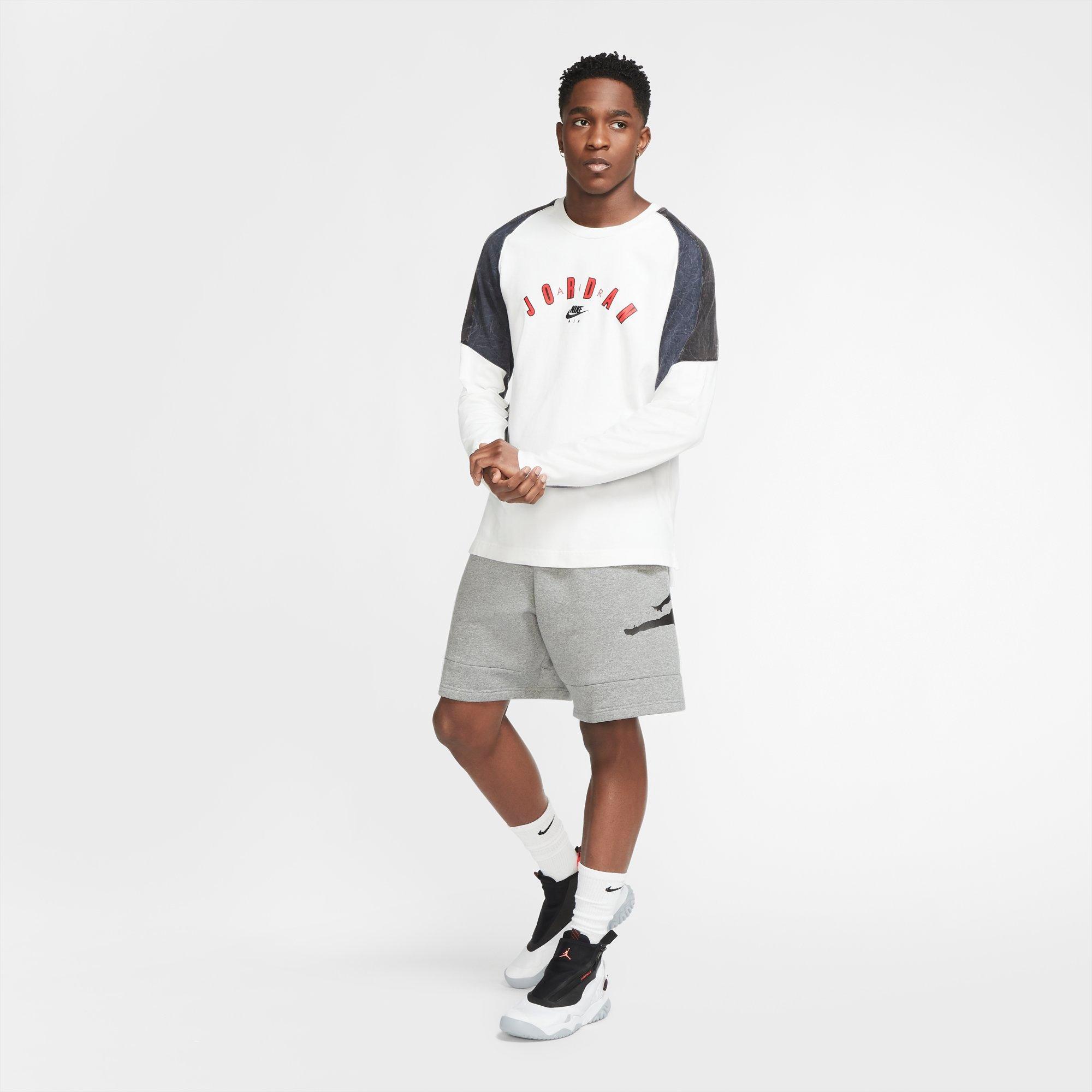 jordan jumpman logo shorts