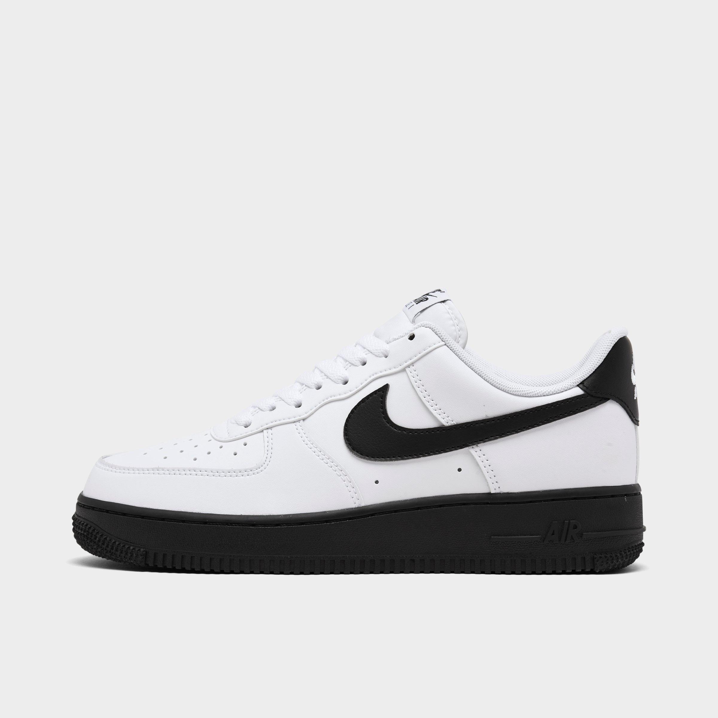 black air force 1 white bottom