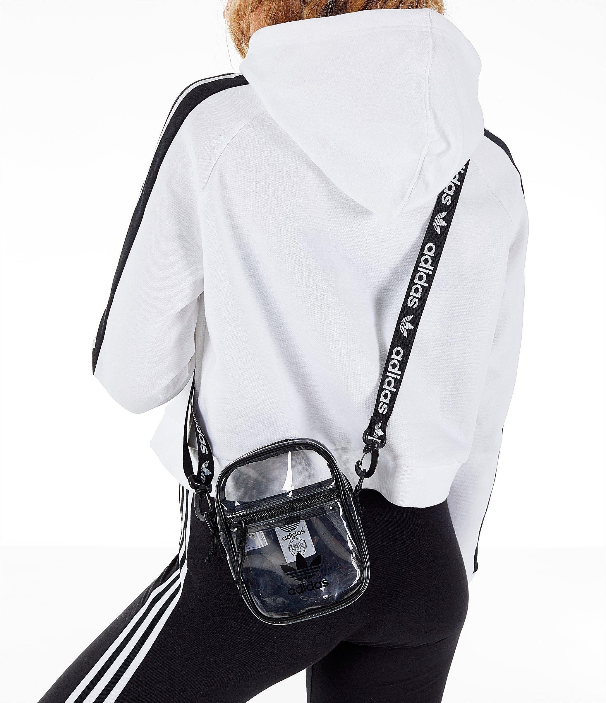 adidas festival crossbody bag clear