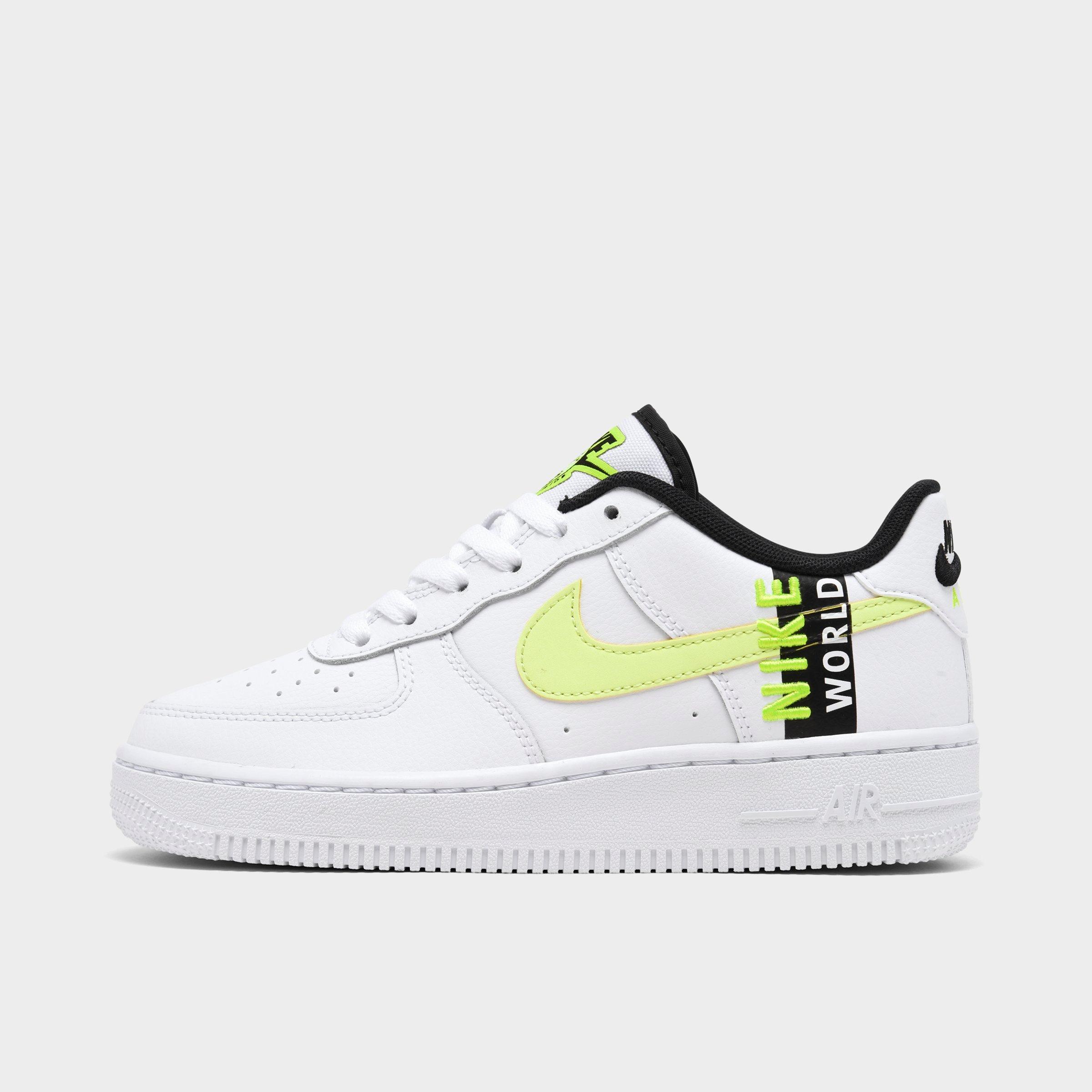 big kids white nike air force 1