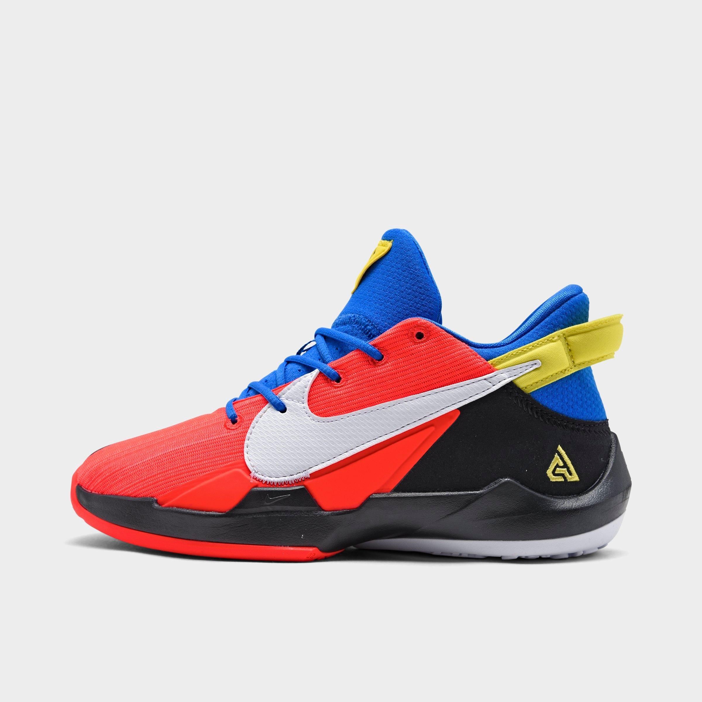 nike boys kyrie 3 colorblock mids basketball shoes