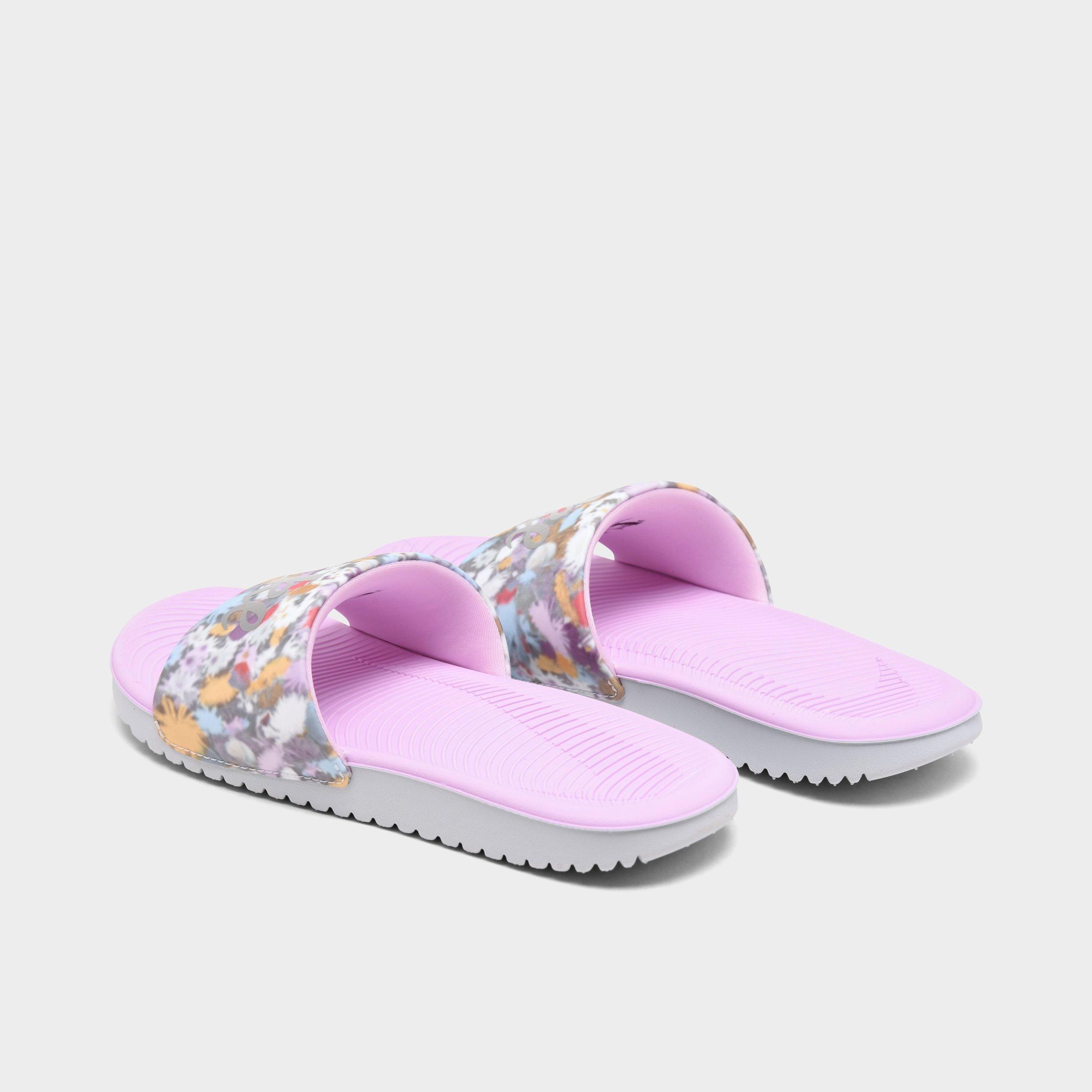big girls nike slides